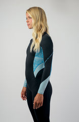 O'Neill Bahia 3/2mm Back Zip Full Wetsuit Women – O'Neill BLACK/SURFABSTRACT/CHAMBRAYBLU