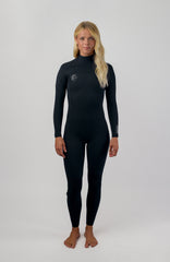 Wms O'Riginal RG8 5/4 Chest Zip Full Black