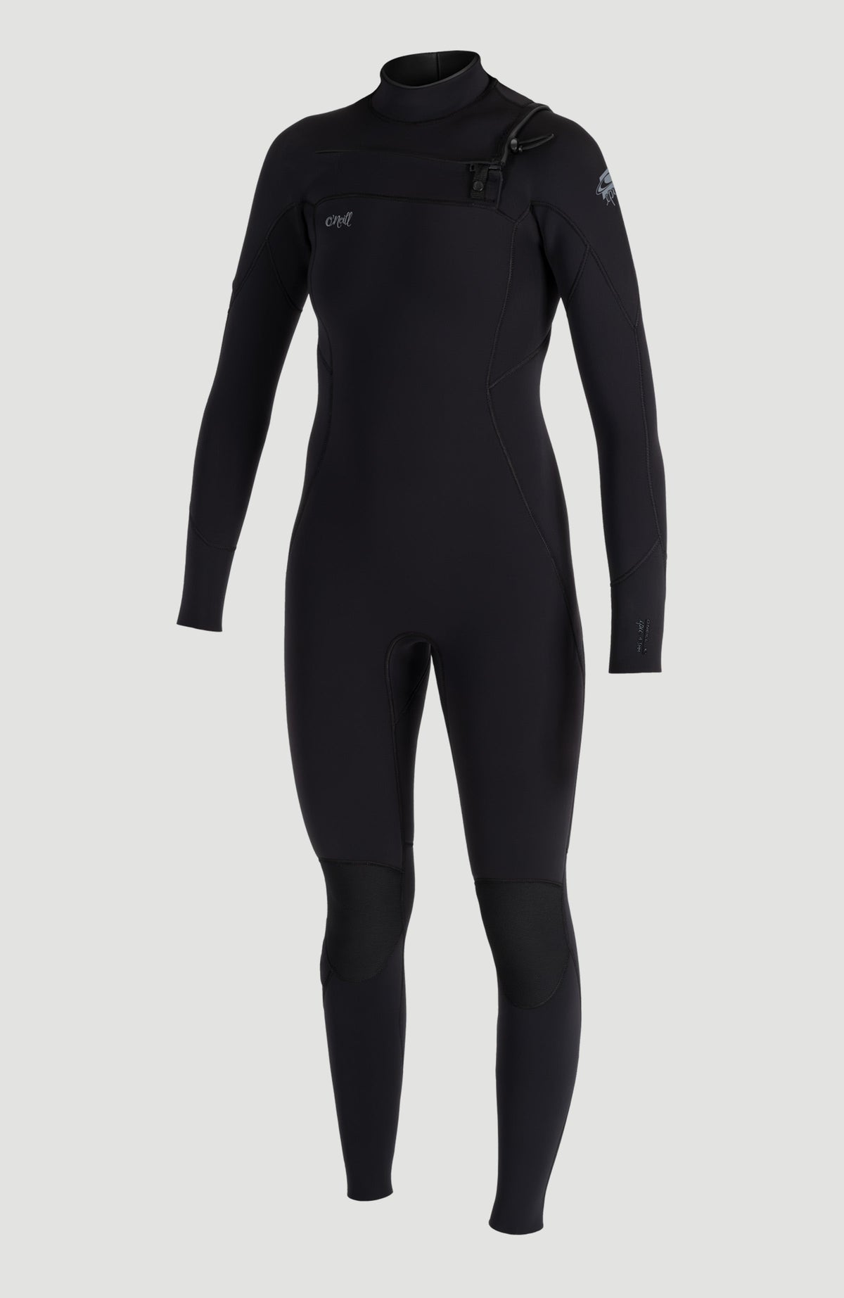 Epic 4/3mm Chest Zip Full Wetsuit A05 BLK/BLK/BLK