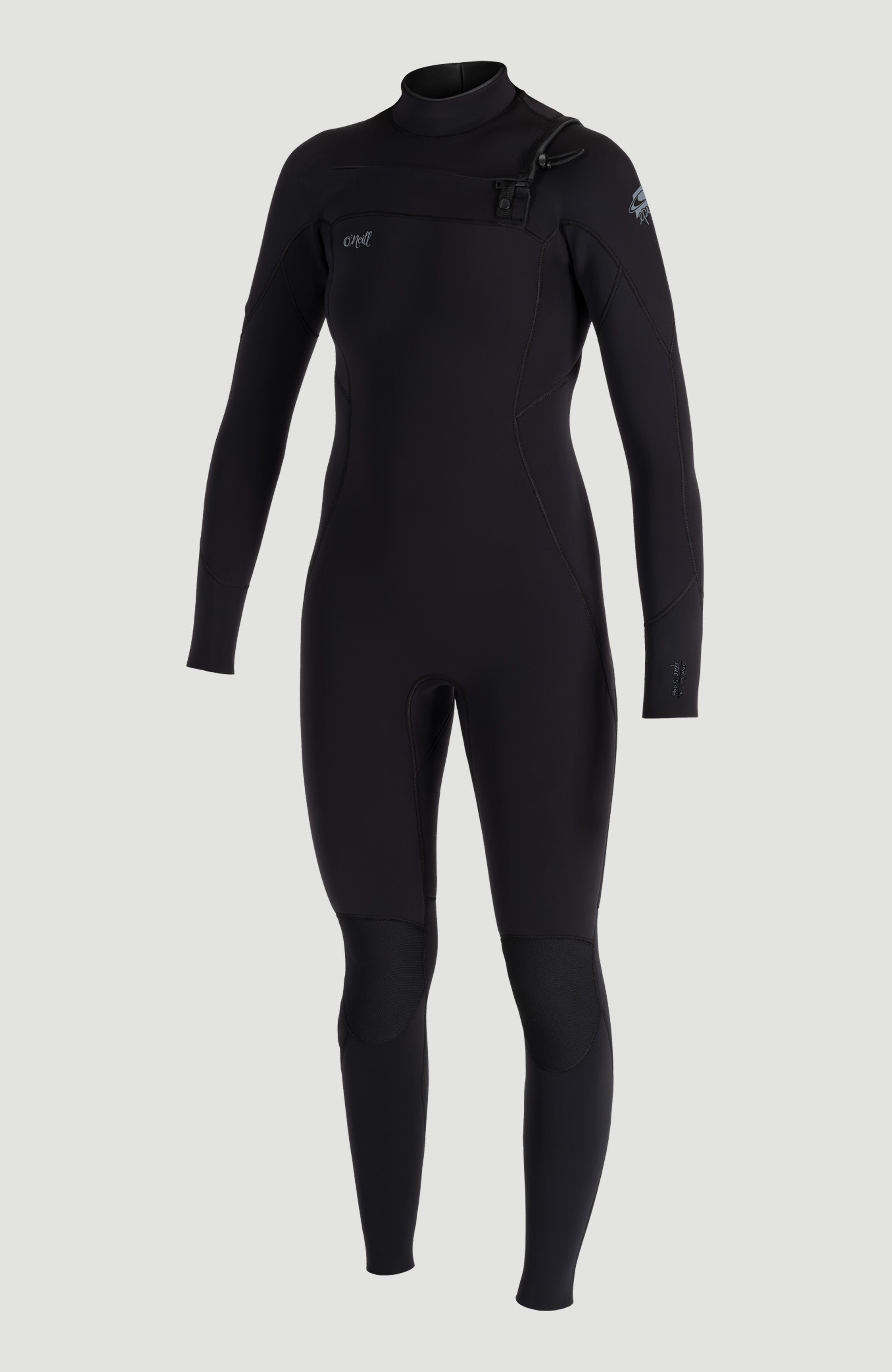 Epic 5/4mm Chest Zip Full Wetsuit A05 BLK/BLK/BLK