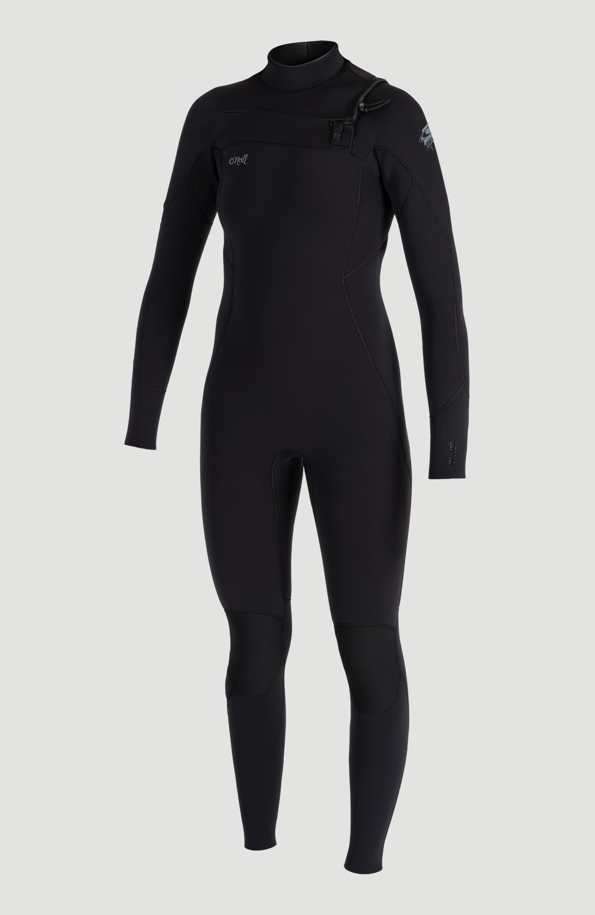 Epic 5/4mm Chest Zip Full Wetsuit A05 BLK/BLK/BLK
