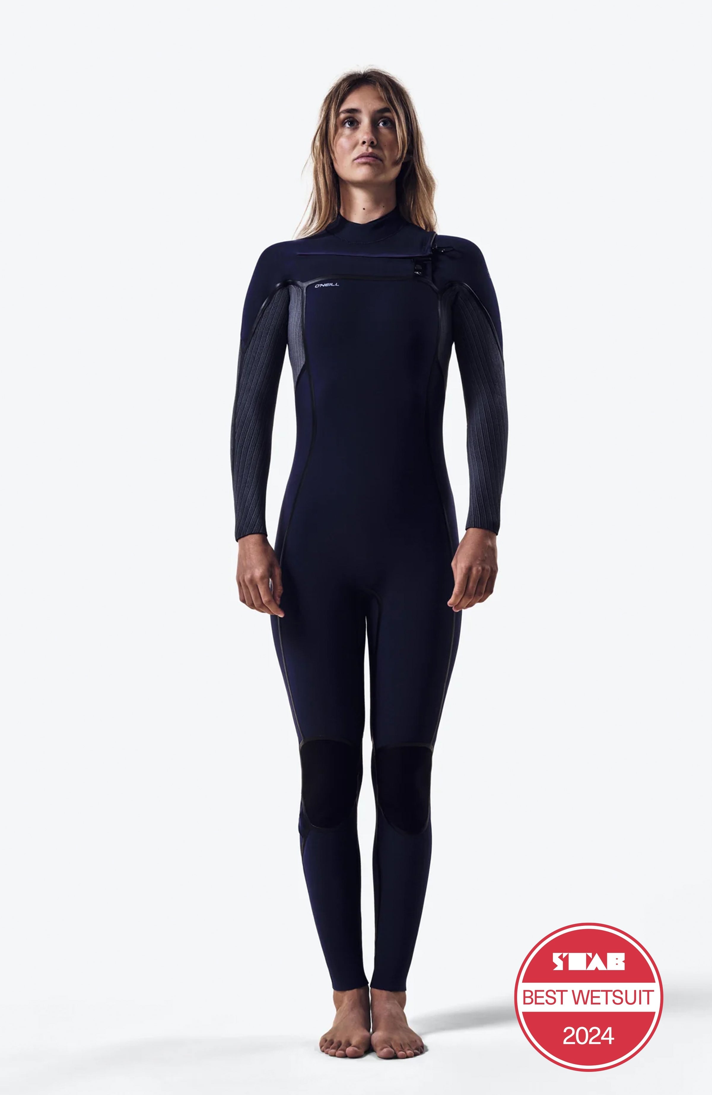 Hyperfreak Fire 5/4mm Chest Zip Full Wetsuit NAVY/SHADE