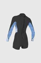 O'Neill Bahia 2/1mm Back Zip Longsleeve Spring Wetsuit Women – O'Neill TMPRDSTL/SURFABSTRT/CHAMBRYBLU