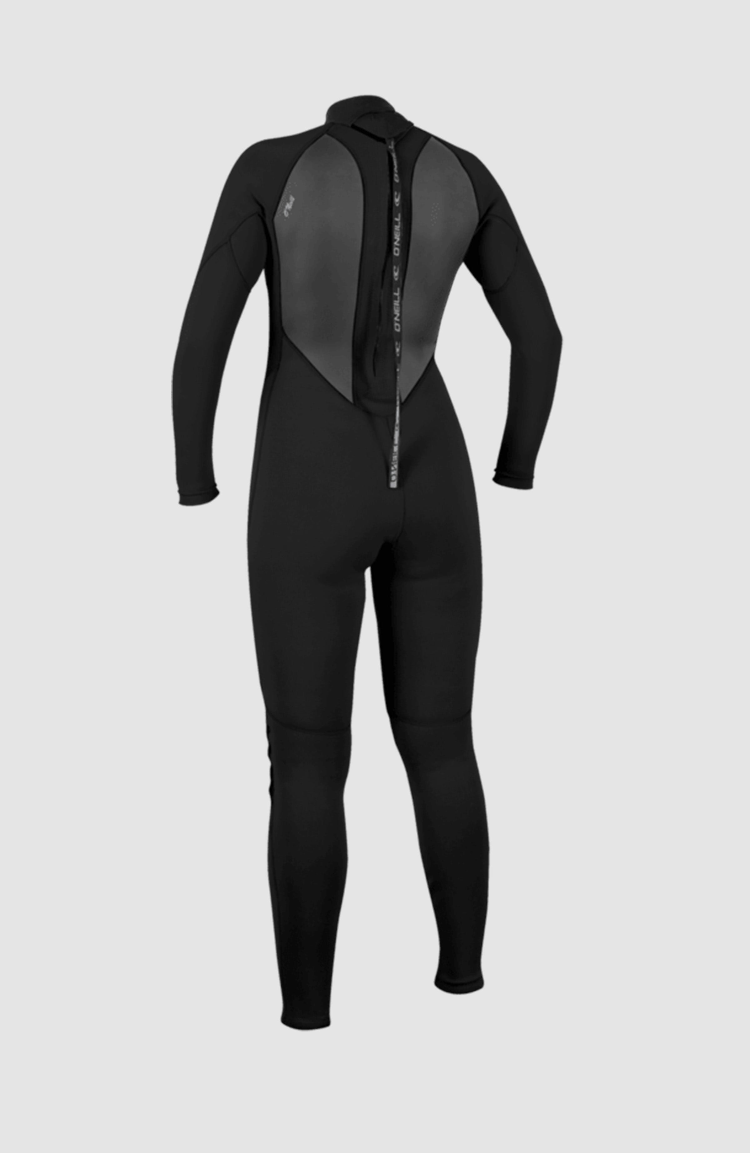 Reactor-2 3/2 Back Zip Full Wetsuit BLACK/BLACK