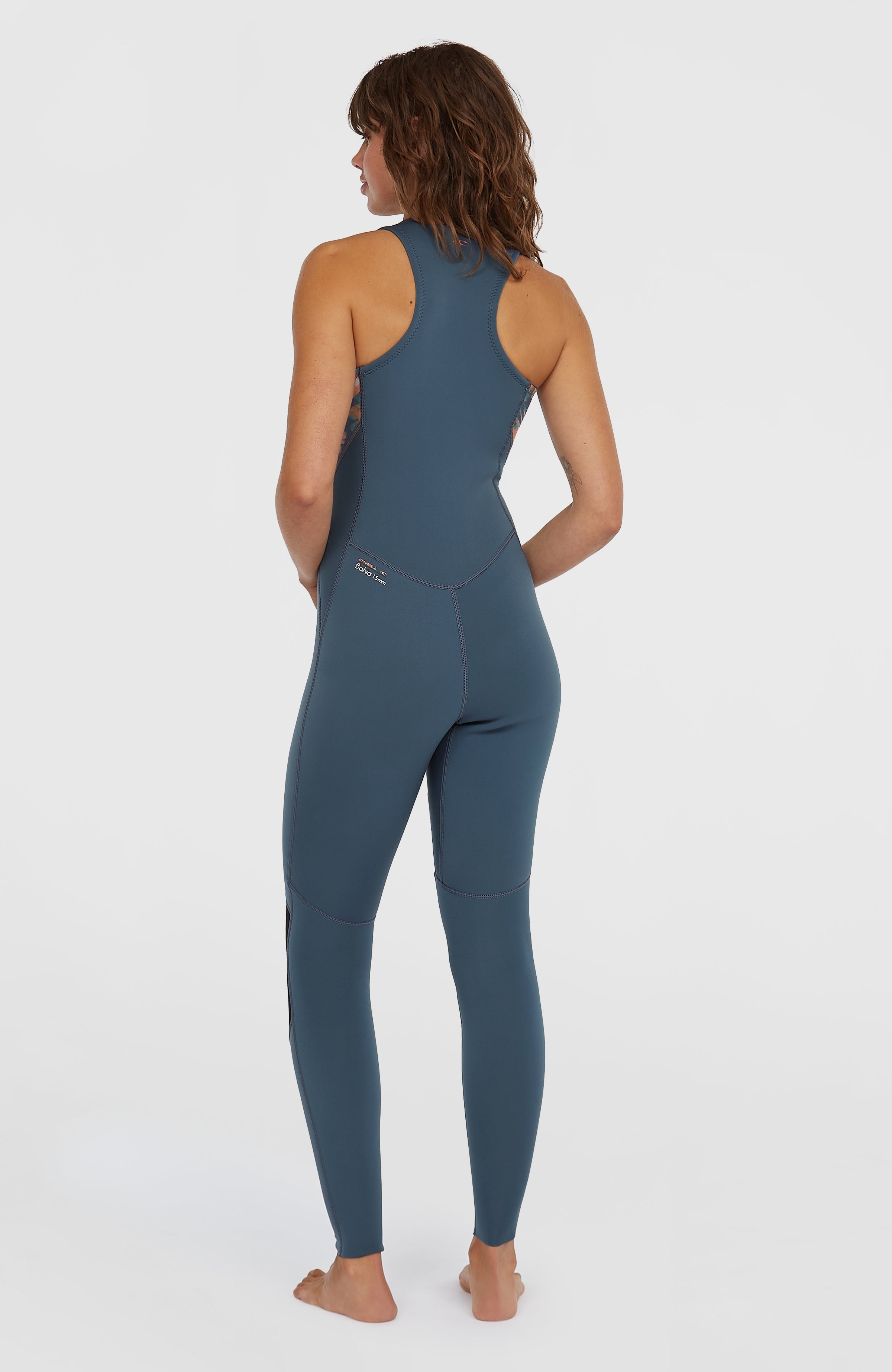 O'Neill Women Bahia 1.5mm Front Zip Sleeveless Full Wetsuit Women – O'Neill COPENBLU/PTDTRPCS/COPENBLU
