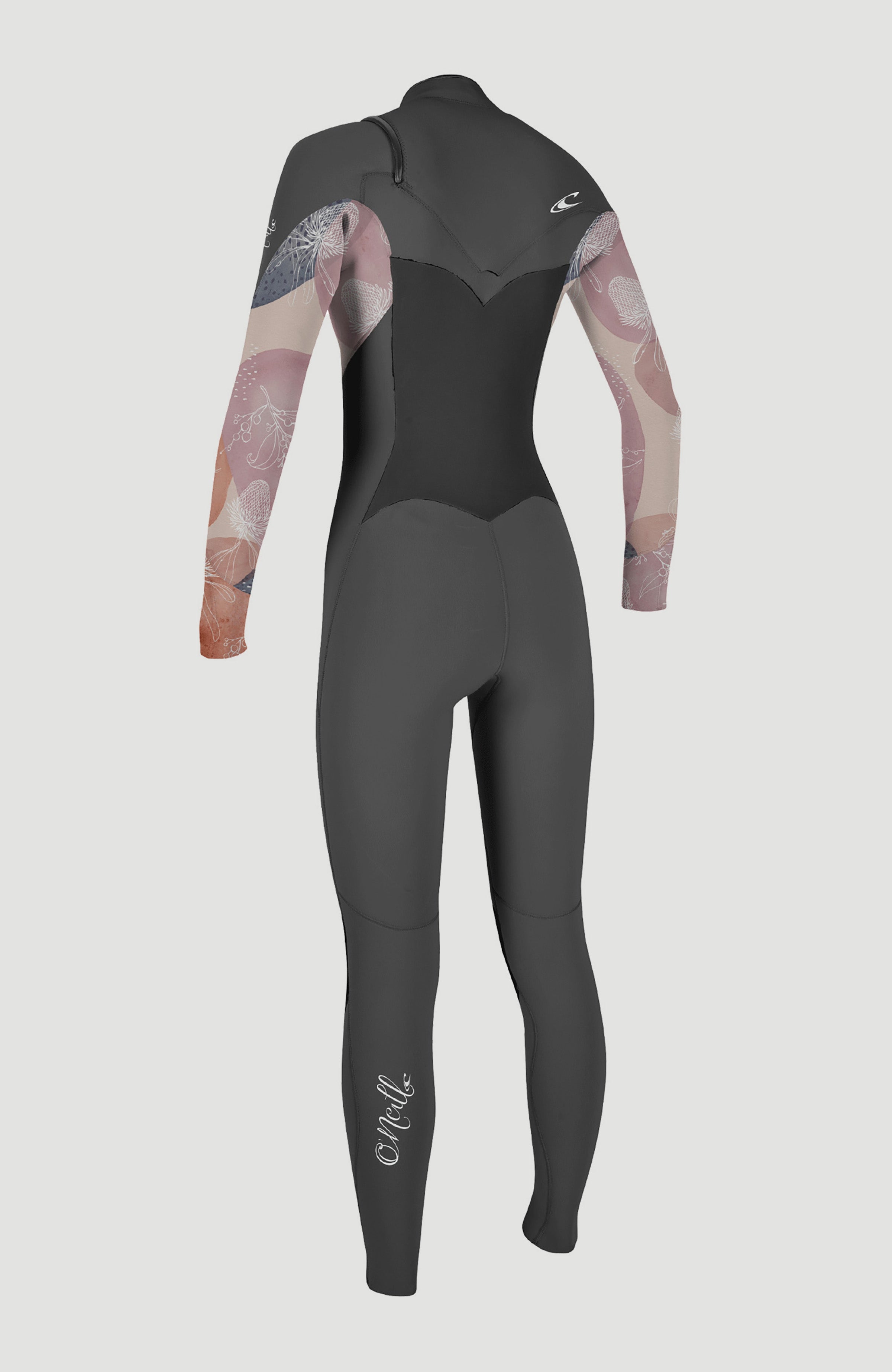 O'Neill Women Epic 4/3mm Chest Zip Full Wetsuit Women – O'Neill GRAPHITE/DESERT BLOOM
