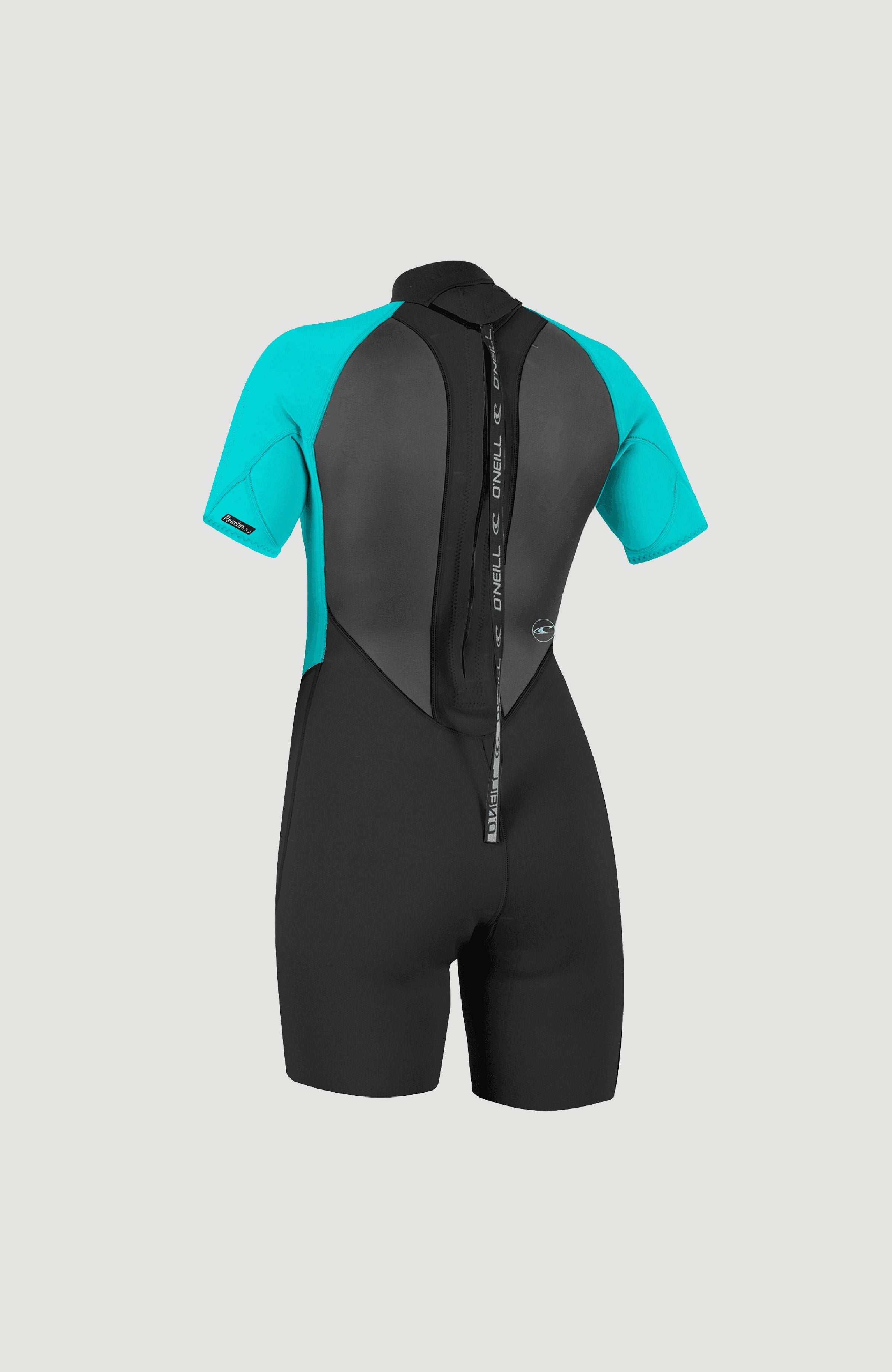 O'Neill Reactor-2 2mm Back Zip Shortsleeve Spring Wetsuit Women – O'Neill BLK/LTAQUA