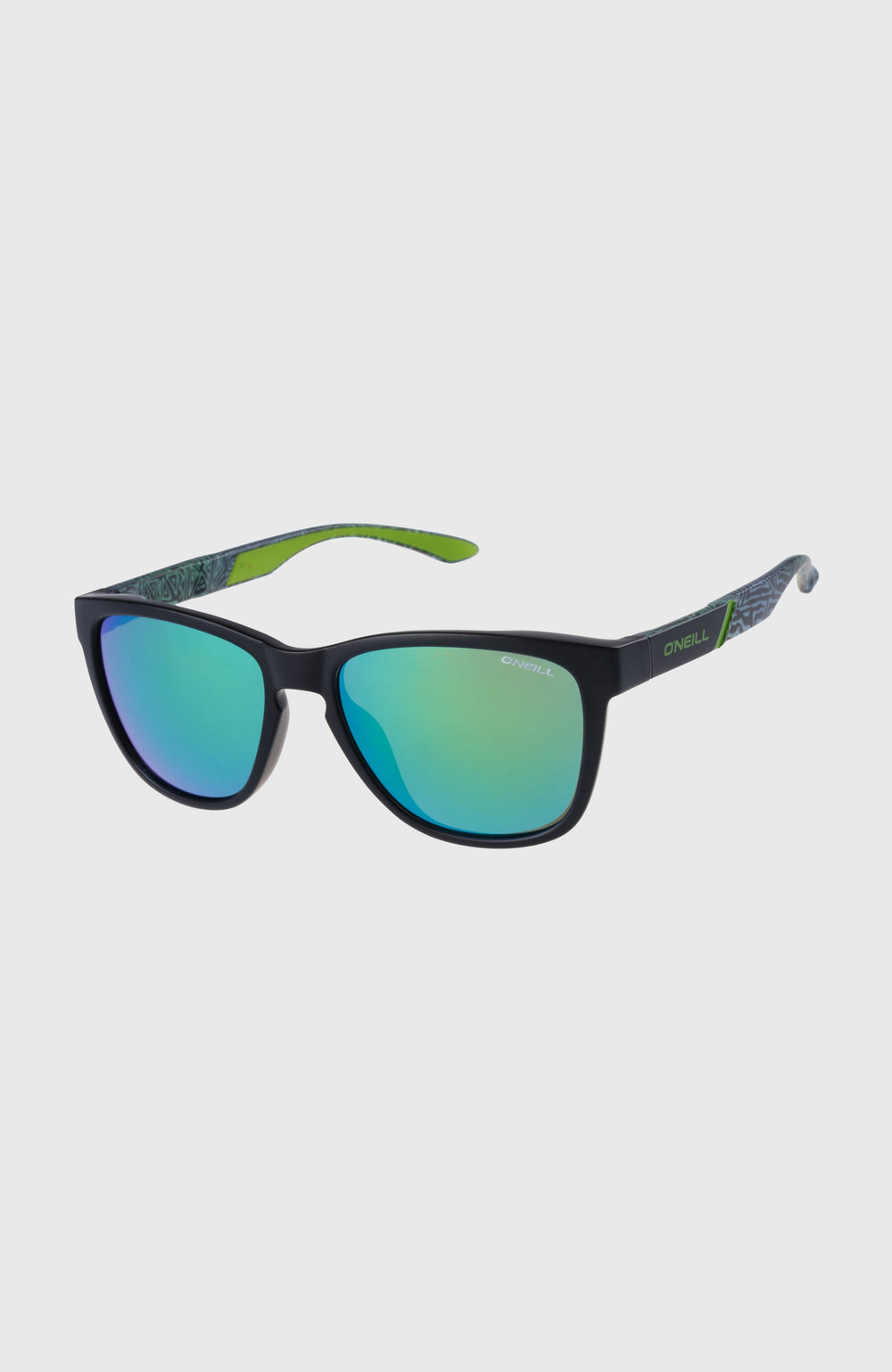ONS-9055-2.0-127P – O'Neill MATTE BLACK/ GREEN RETRO PRINT
