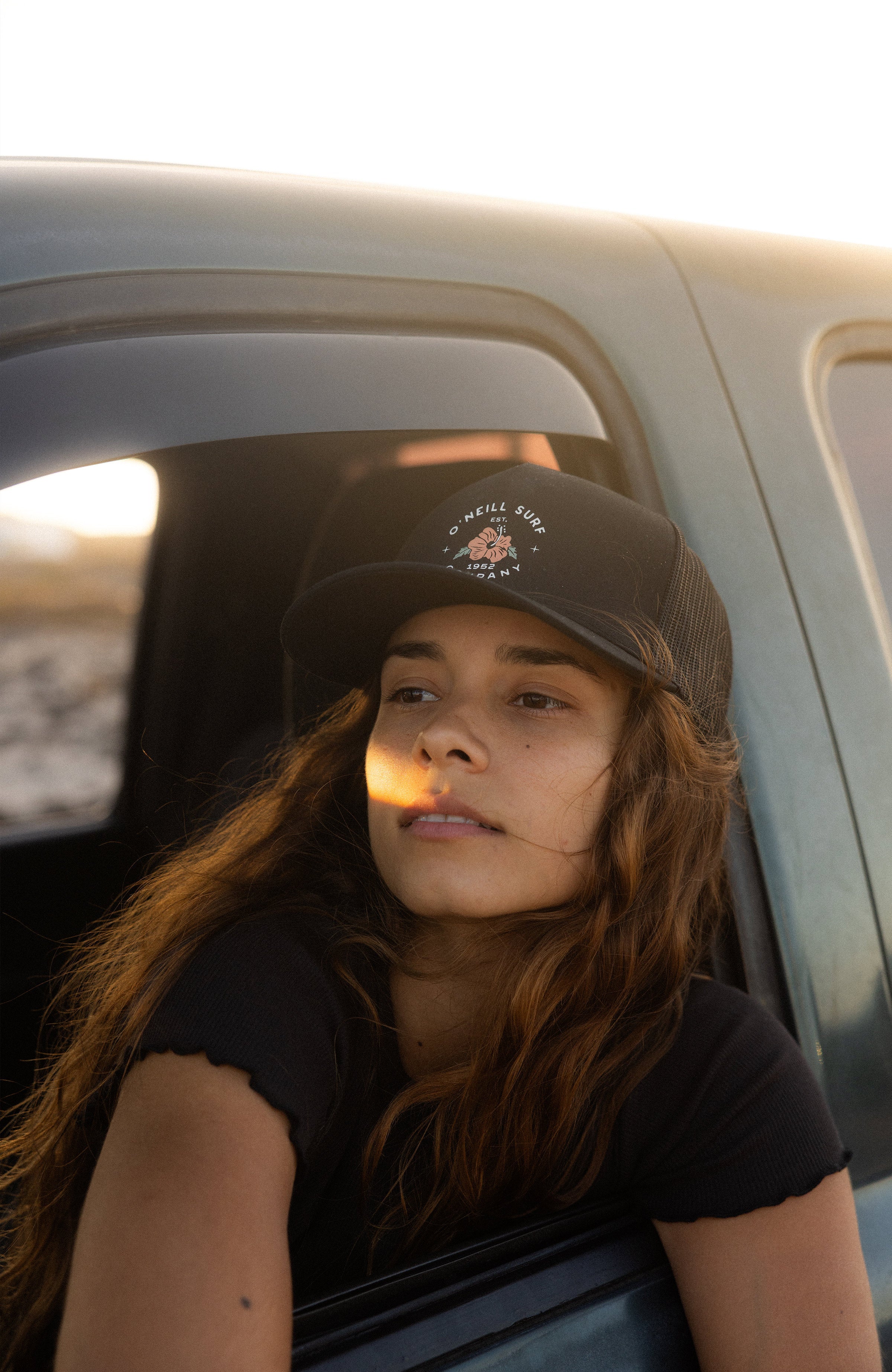 Seacoast Trucker Cap Black Out