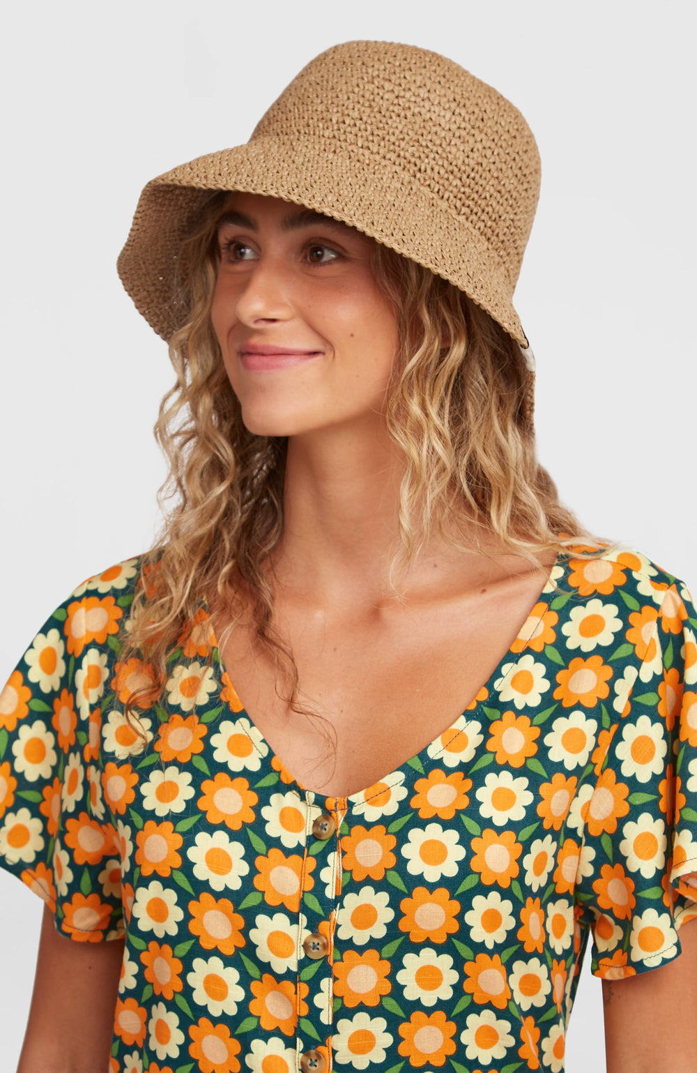 O'Riginals Straw Hat Cocoa Sand