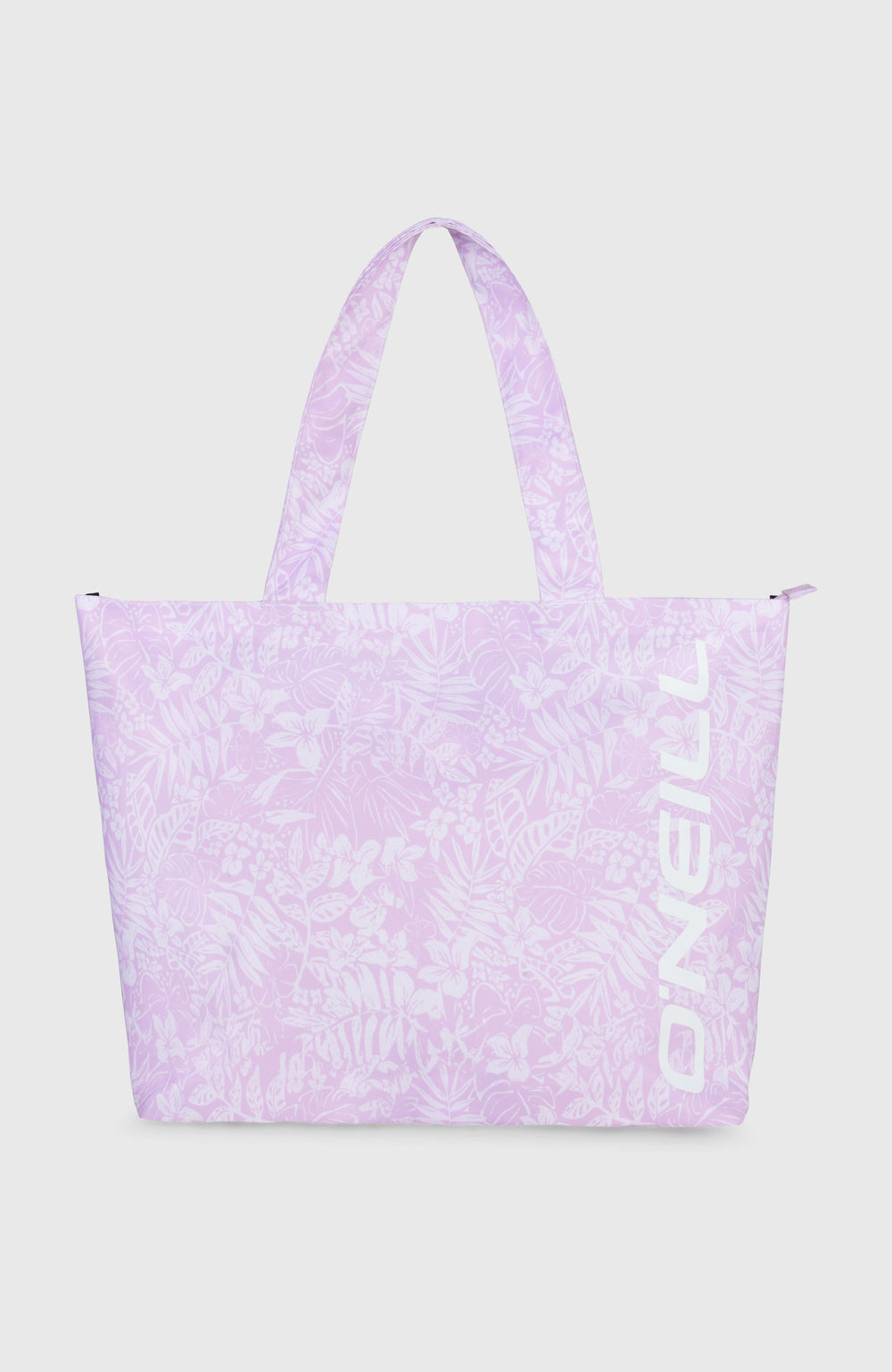 Coastal Print Tote Bag Purple Island Sky