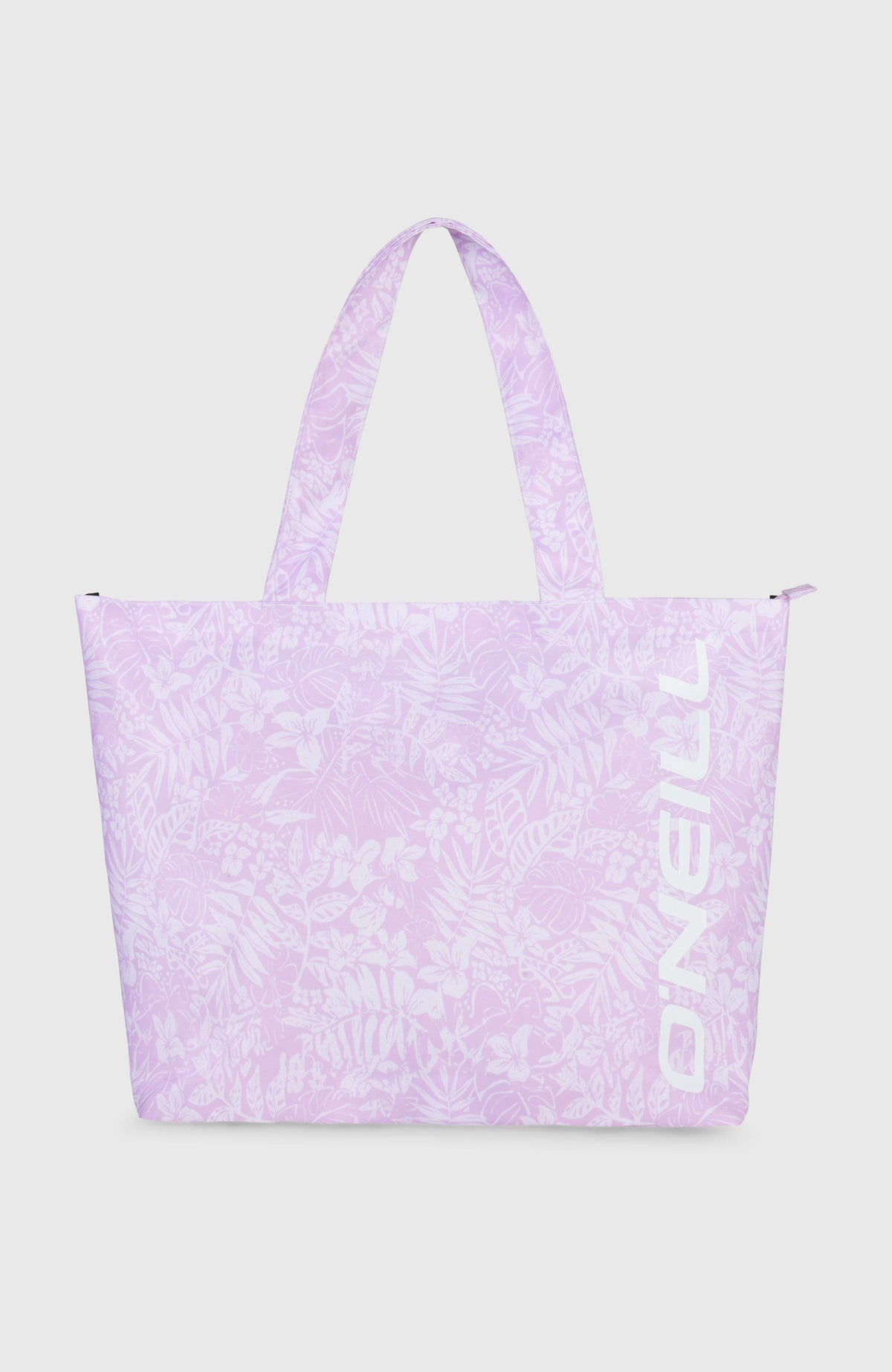 Coastal Print Tote Bag Purple Island Sky