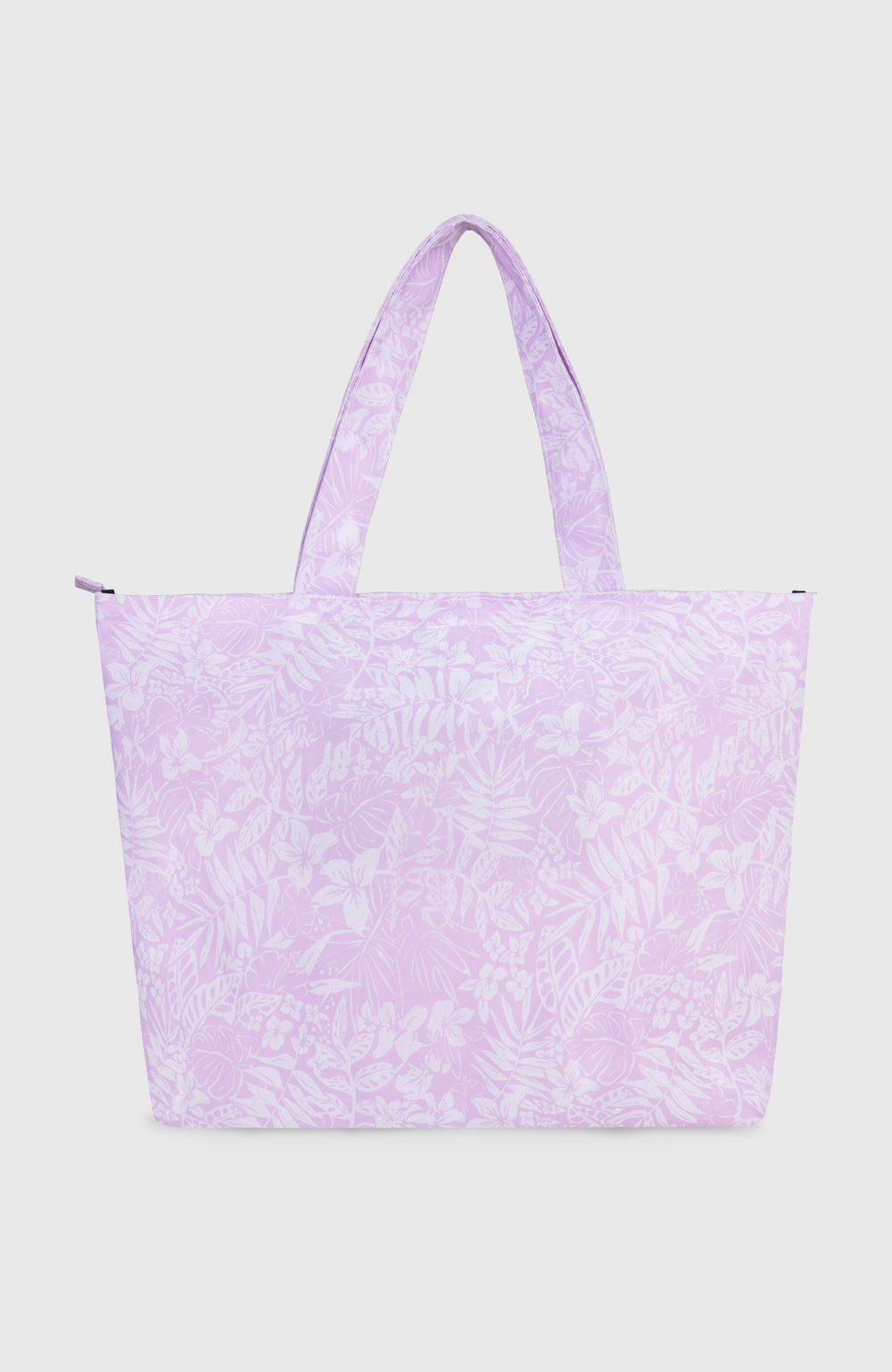 Coastal Print Tote Bag Purple Island Sky