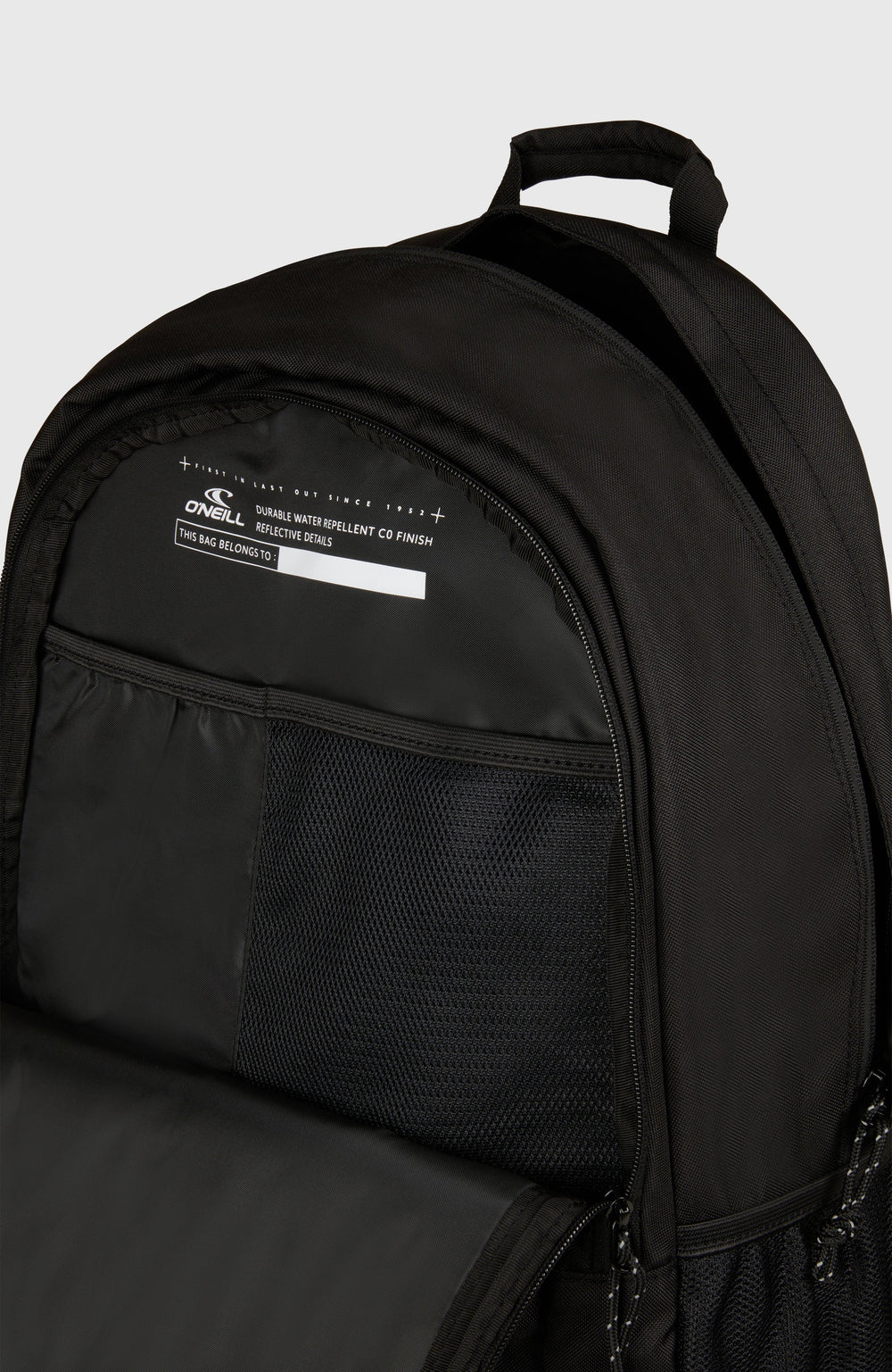 Boarder Backpack Black/Beige Quarry