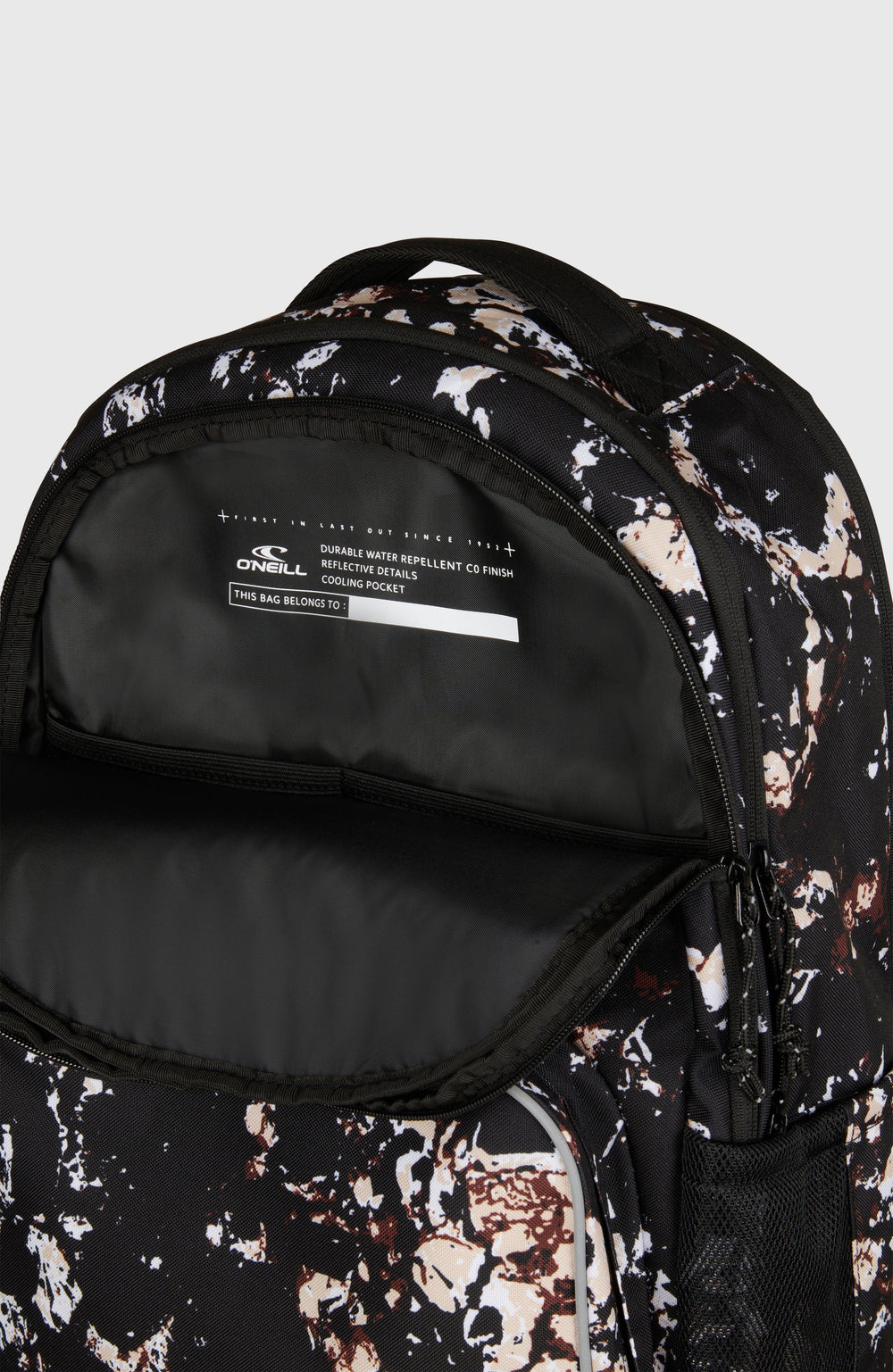 President Backpack Black/Beige Quarry