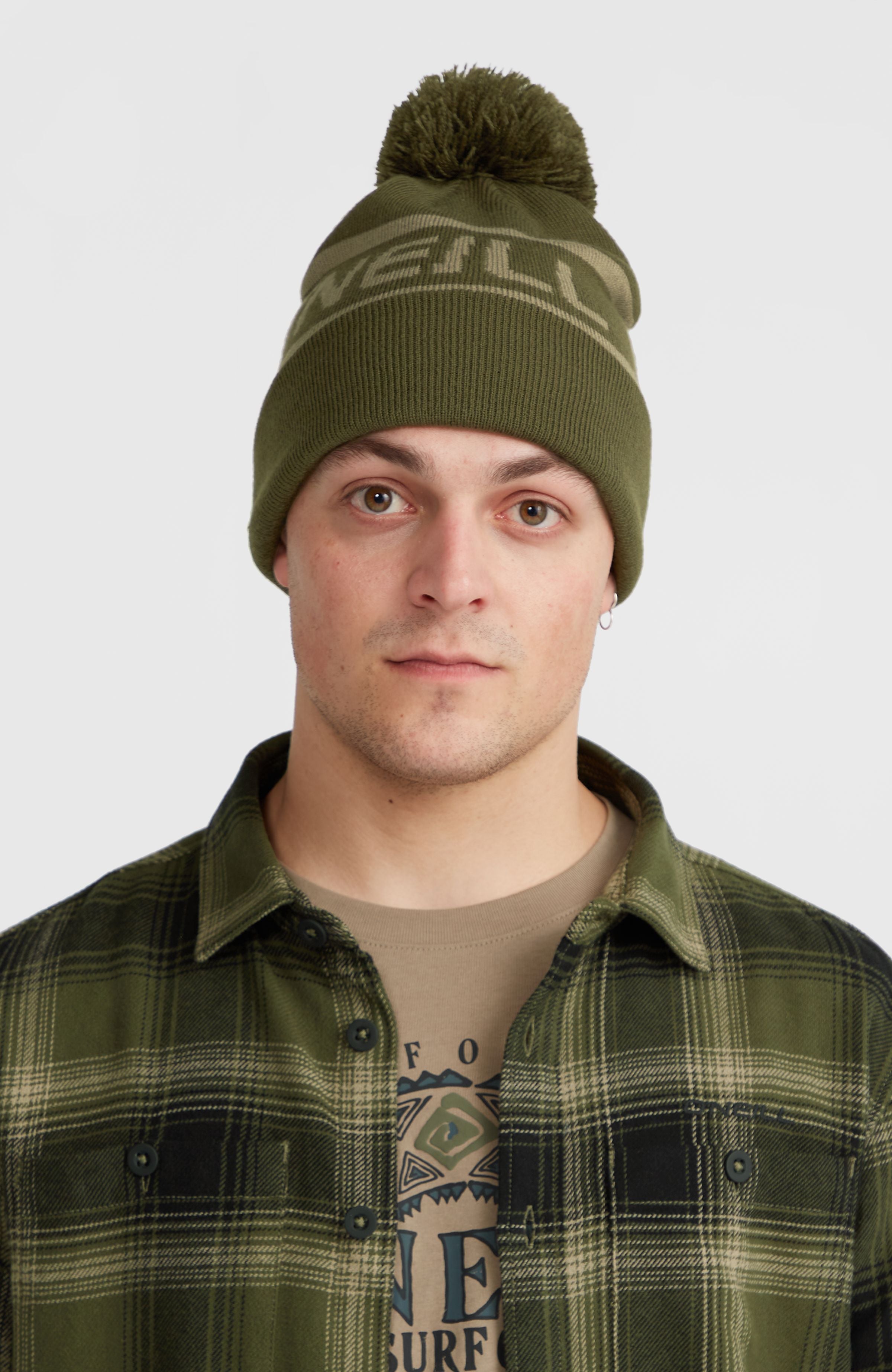 Powder Beanie Forest Night Colour Block