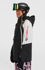 FWC'Play Asymmetric Snow Jacket Black Out Colour Block