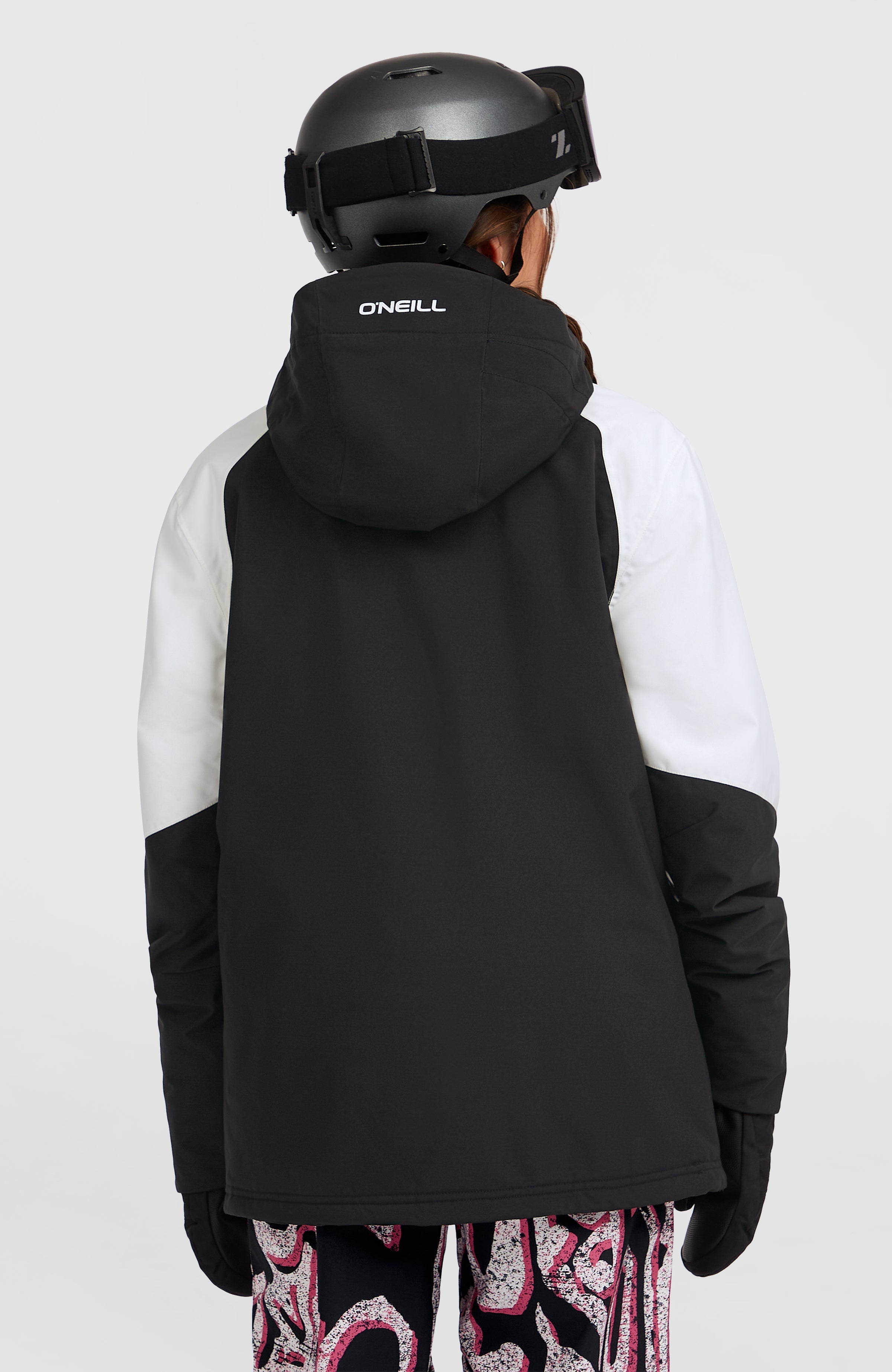 FWC'Play Asymmetric Snow Jacket Black Out Colour Block