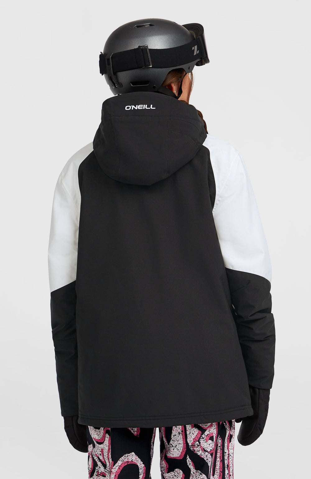 FWC'Play Asymmetric Snow Jacket Black Out Colour Block