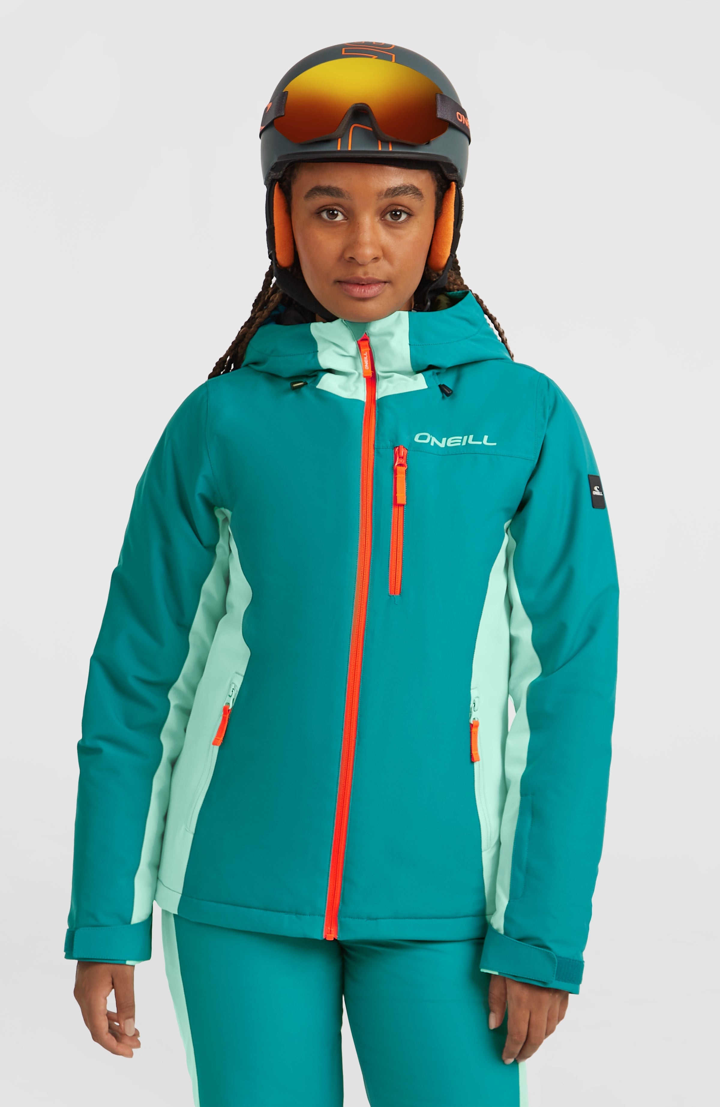 FWC'Cruz Duo Snow Jacket Island Breeze Colour Block