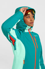 FWC'Cruz Duo Snow Jacket Island Breeze Colour Block