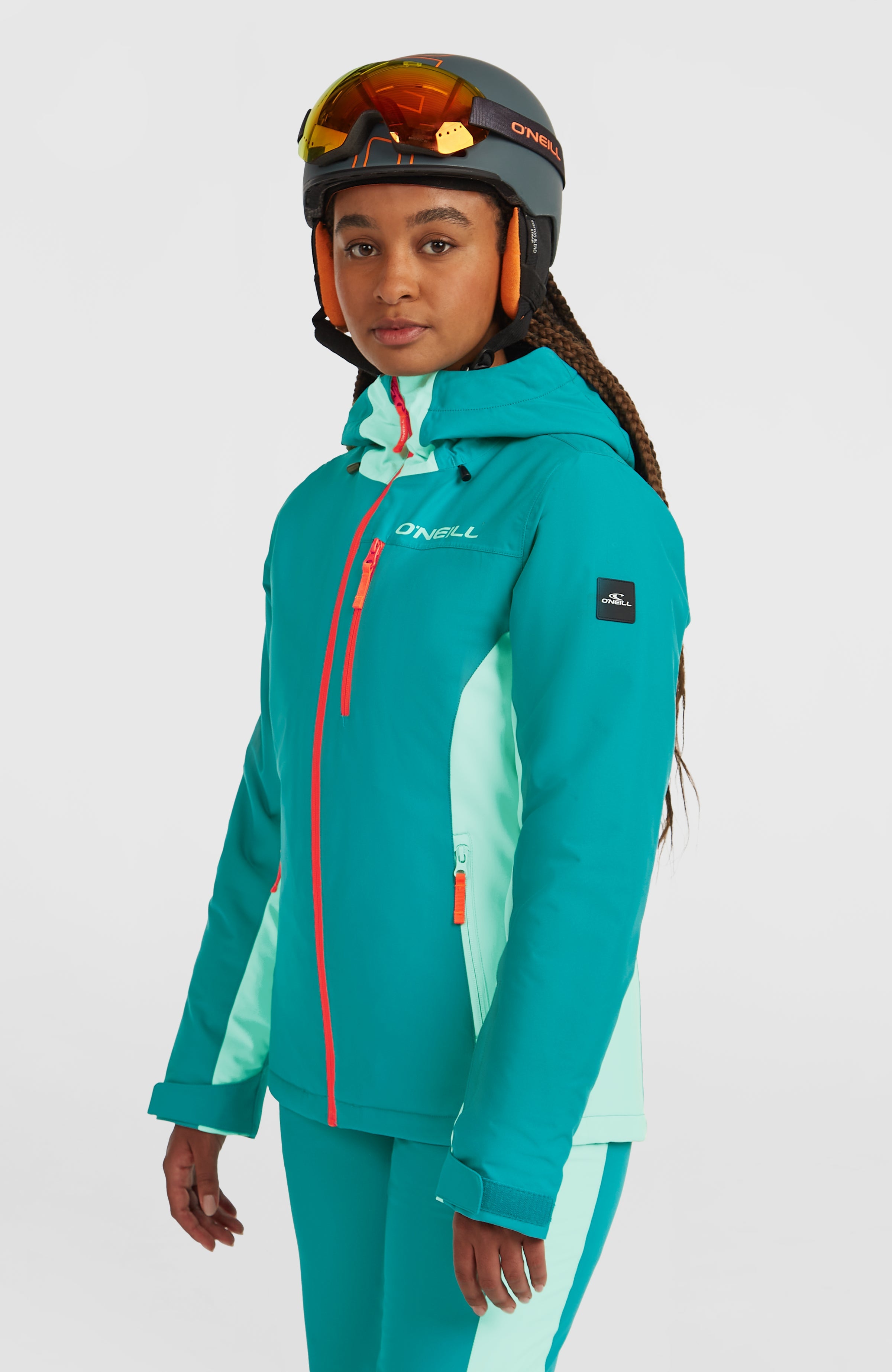 FWC'Cruz Duo Snow Jacket Island Breeze Colour Block