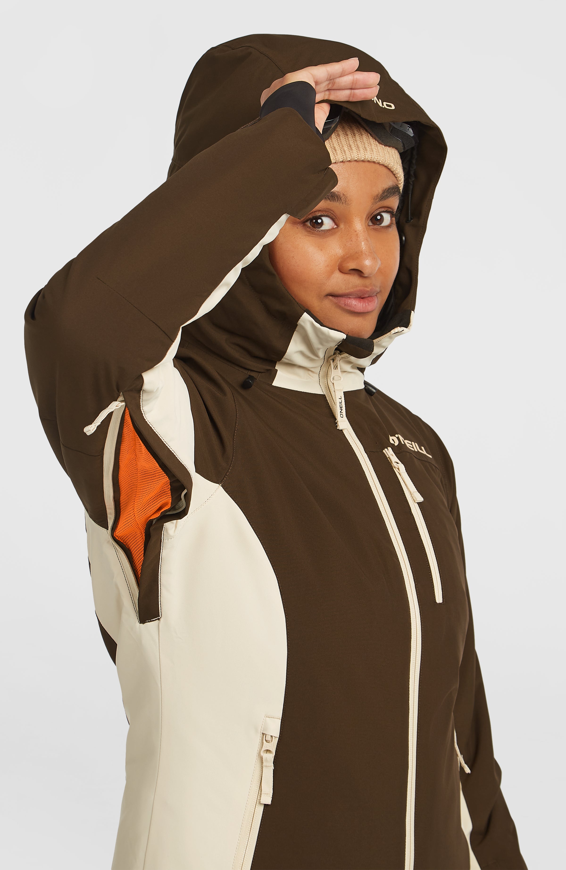 FWC'Cruz Duo Snow Jacket Coffee Bean Colour Block