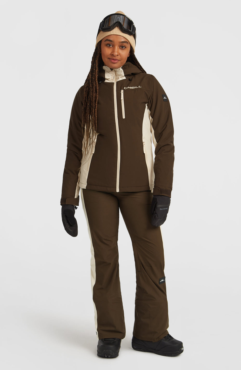 FWC'Cruz Duo Snow Jacket Coffee Bean Colour Block