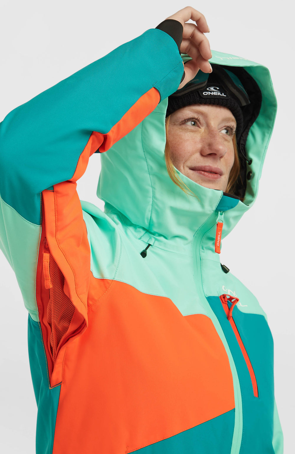 FWC'Cruz Triple Snow Jacket Retro Mint Colour Block
