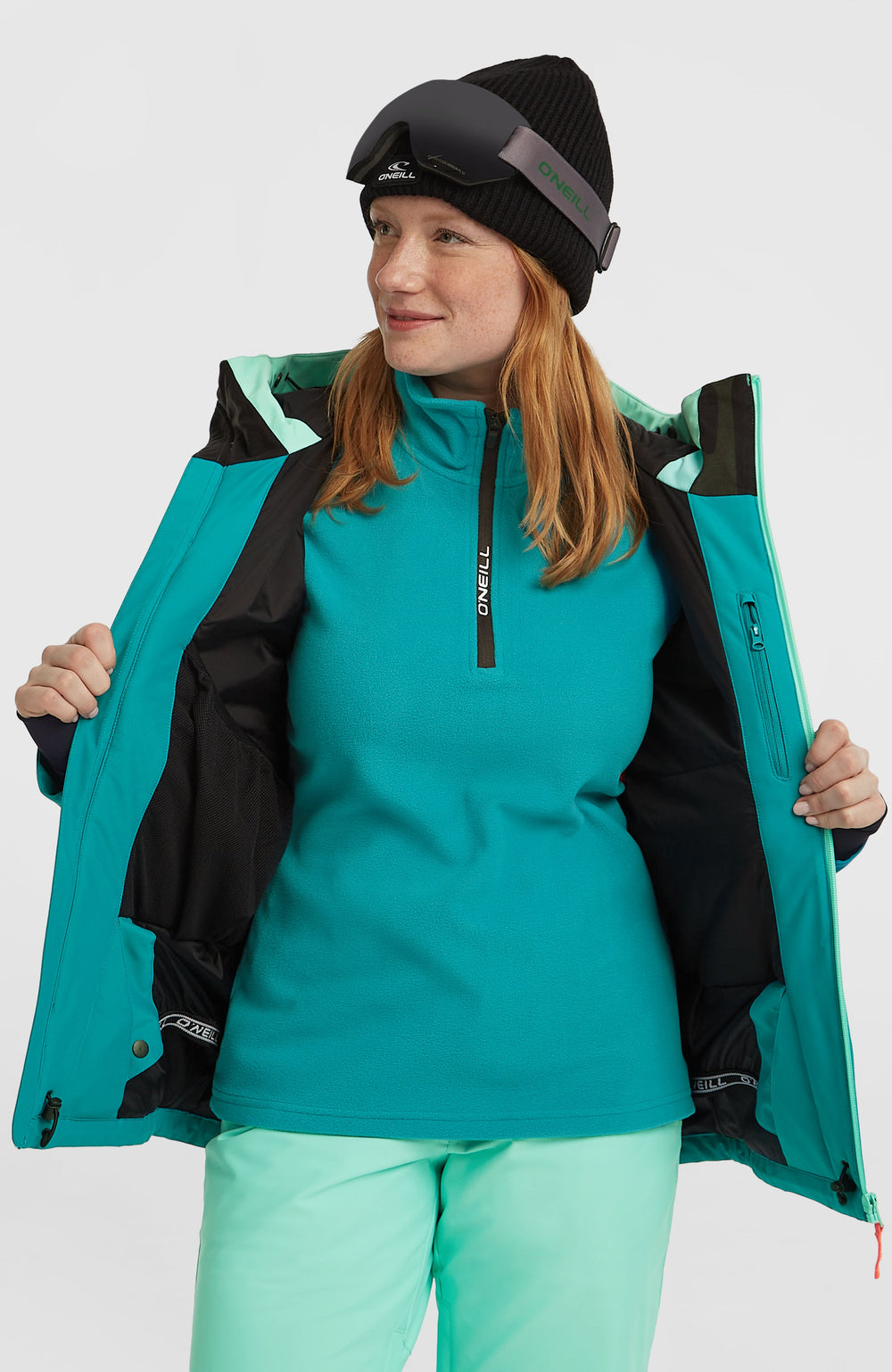 FWC'Cruz Triple Snow Jacket Retro Mint Colour Block