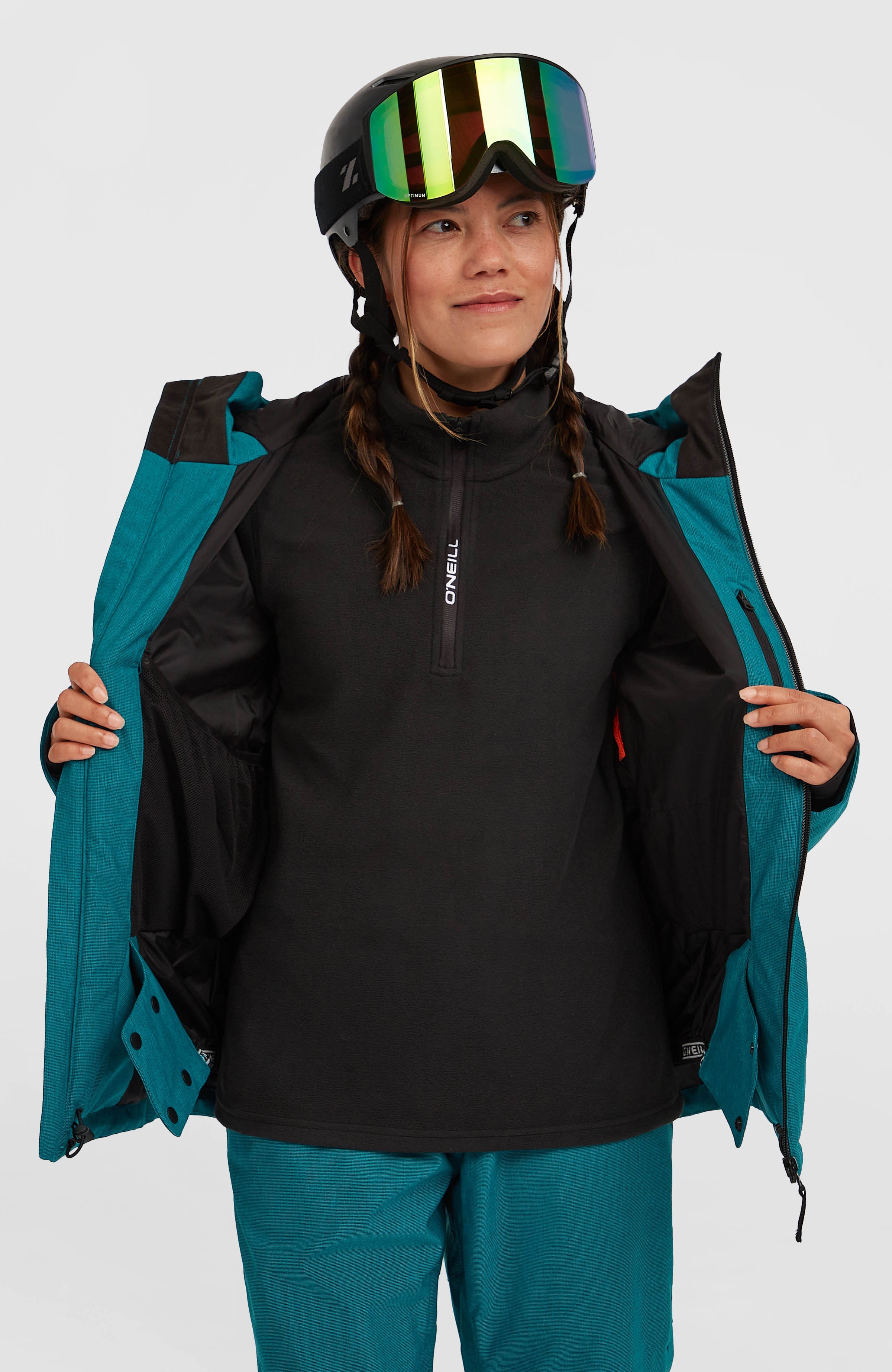 FWC'Cruz Melange Snow Jacket Island Breeze
