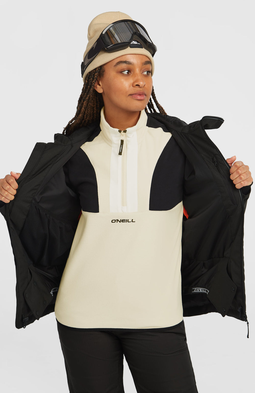 FWC'Cruz Melange Snow Jacket Raven