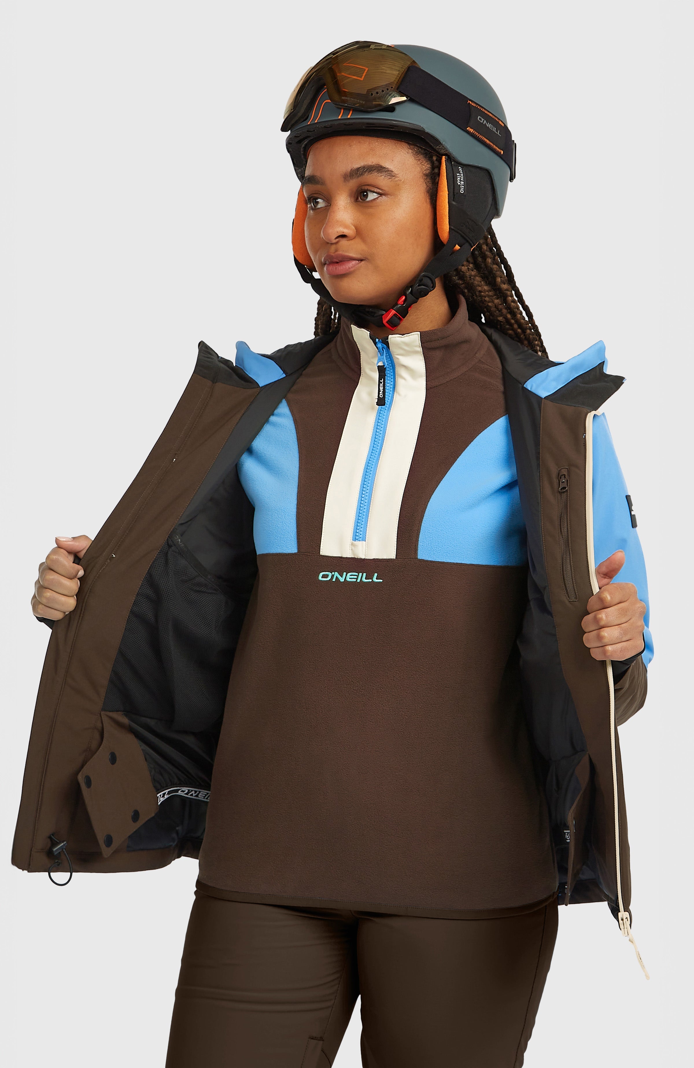 FWC'Cruz Triple Snow Jacket Blue Poppy Colour Block