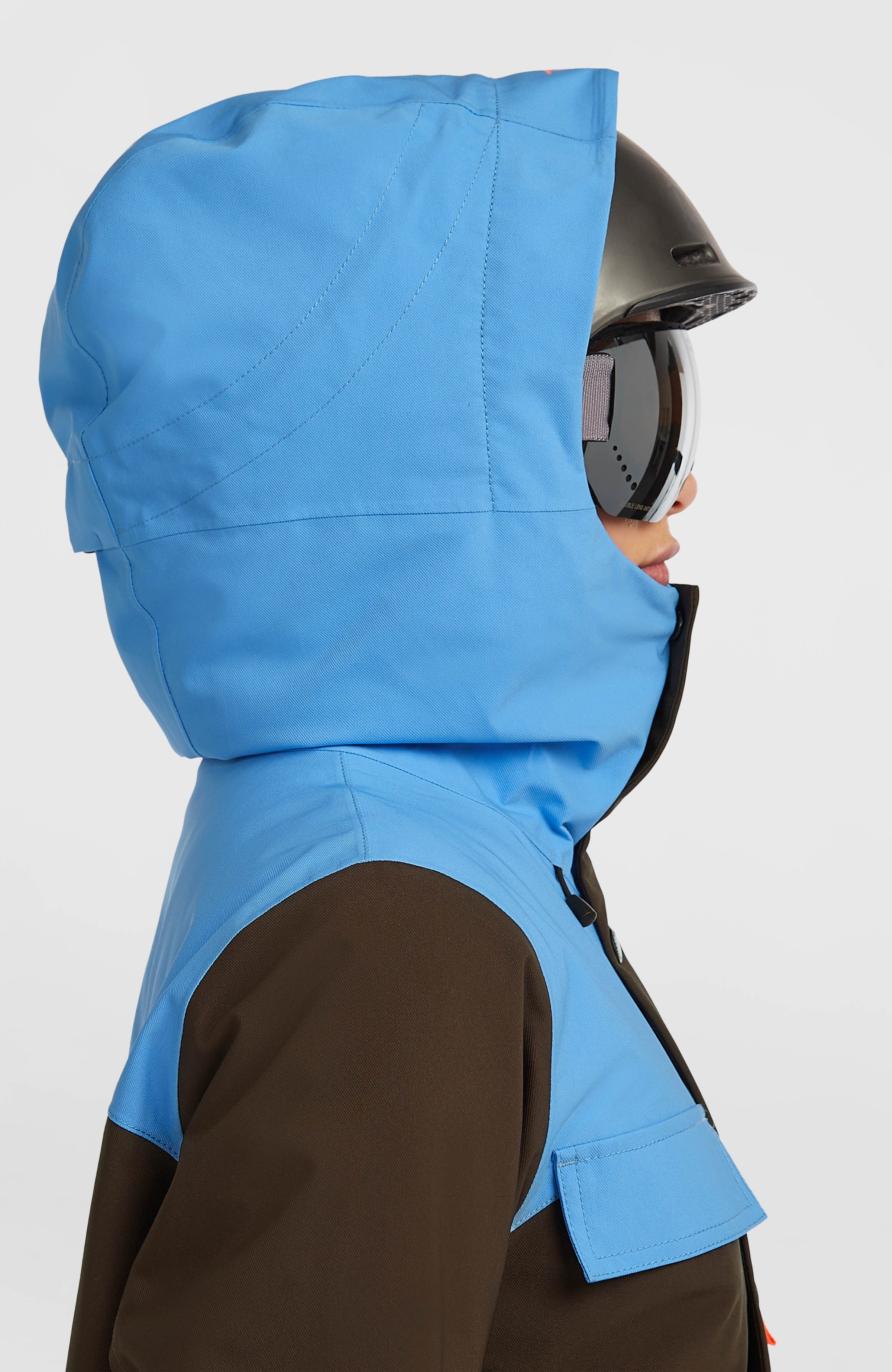 FWC'Peak Pro Snow Jacket Blue Poppy Colour Block