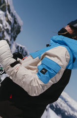 FWC'Peak Pro Snow Jacket Blue Poppy Colour Block