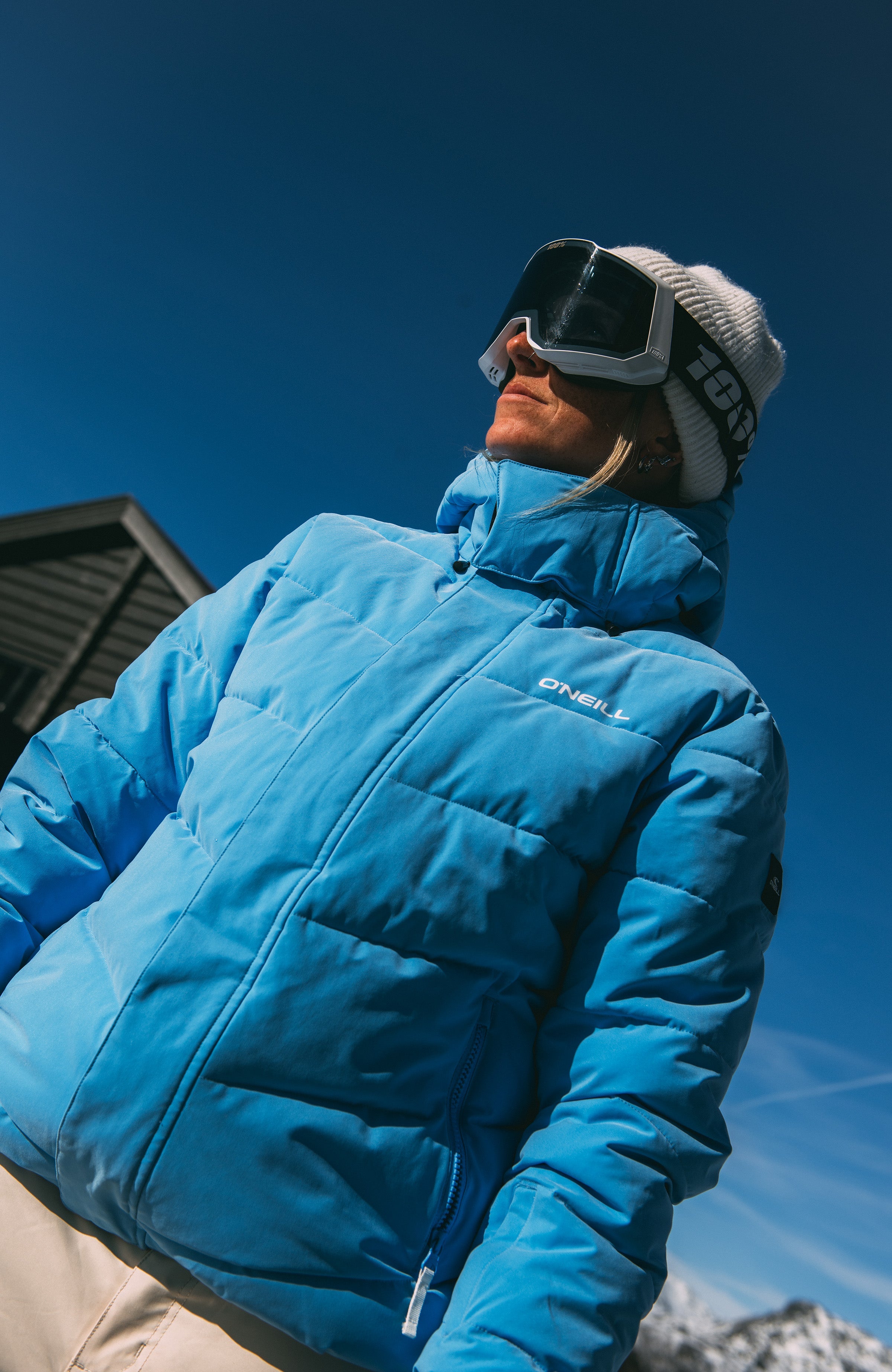 FWC'Cruz Hybrid Puffer Snow Jacket Blue Poppy