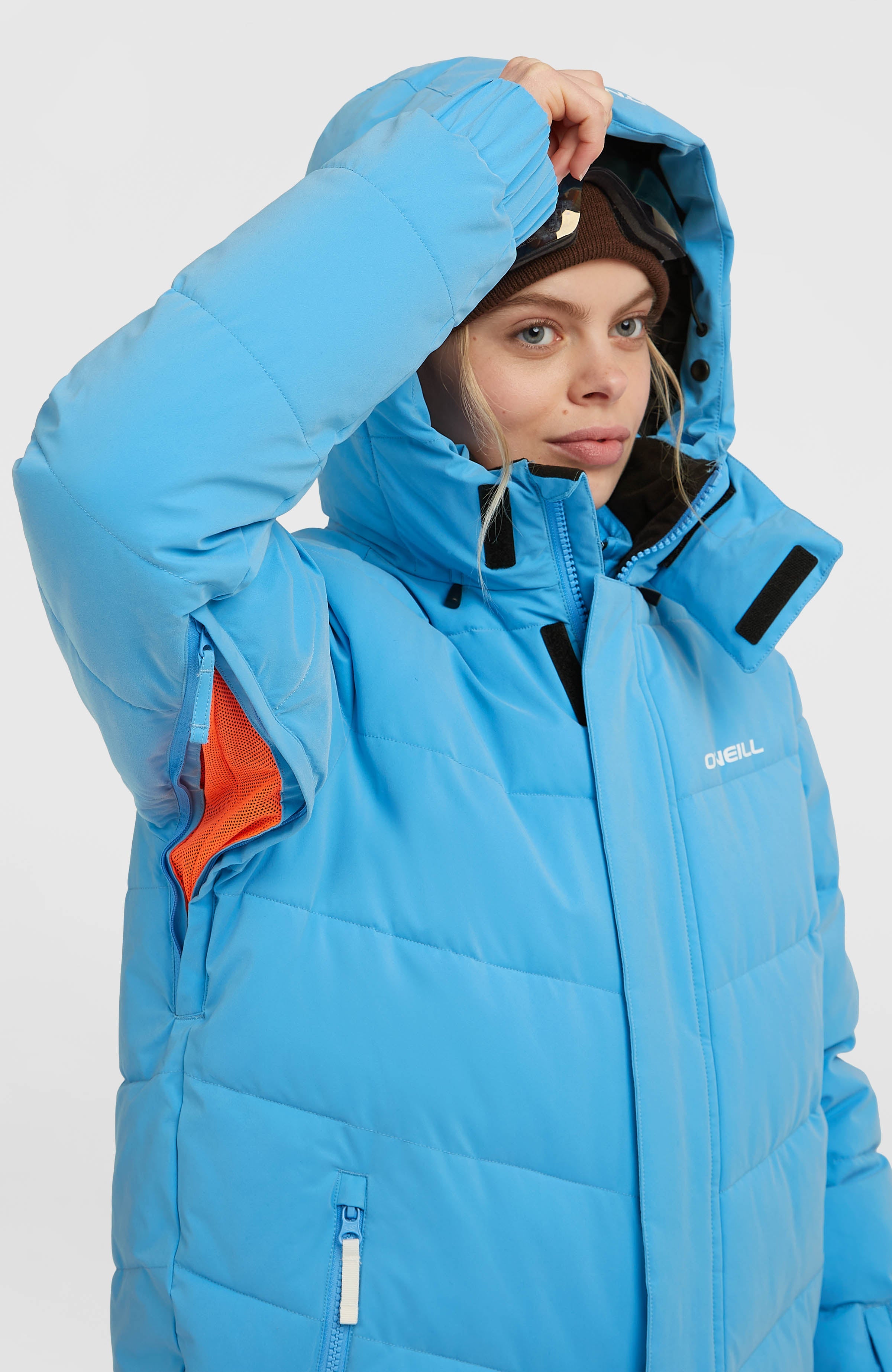 FWC'Cruz Hybrid Puffer Snow Jacket Blue Poppy