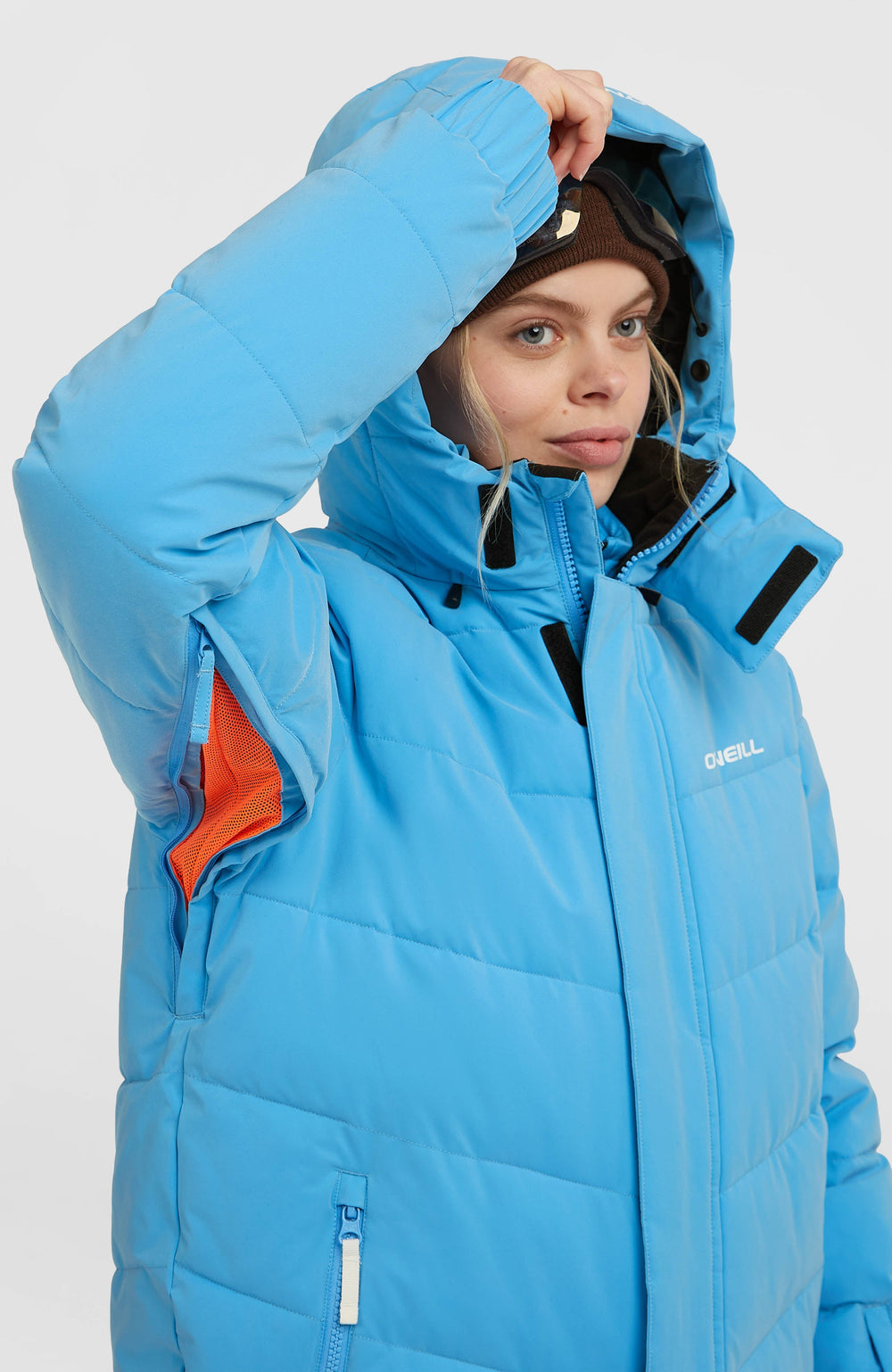 FWC'Cruz Hybrid Puffer Snow Jacket Blue Poppy