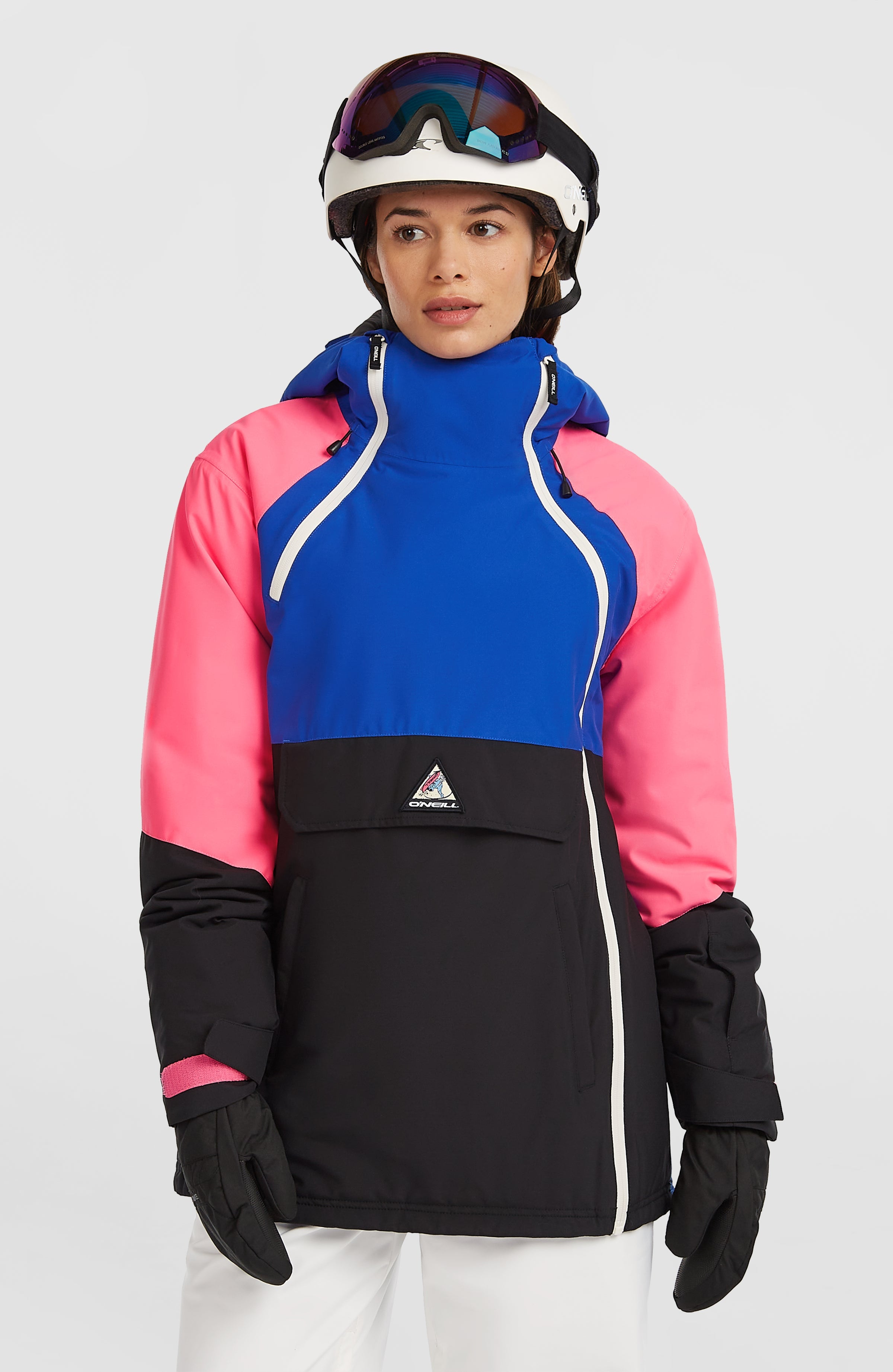 FWC'Play Asymmetric Snow Jacket Active Blue Colour Block