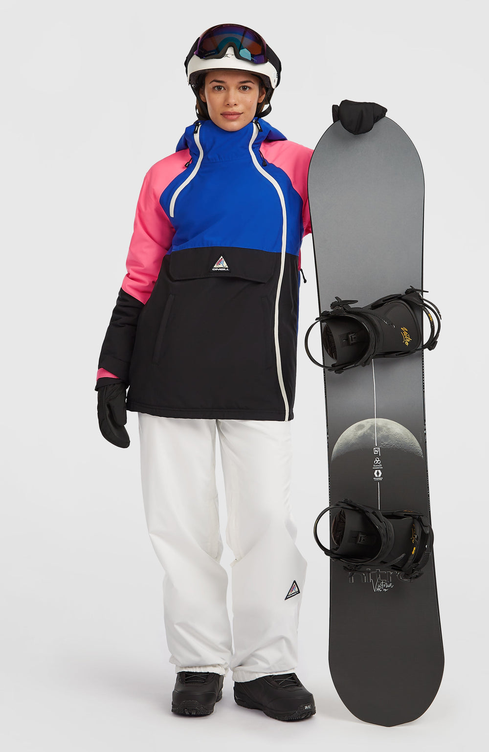 FWC'Play Asymmetric Snow Jacket Active Blue Colour Block