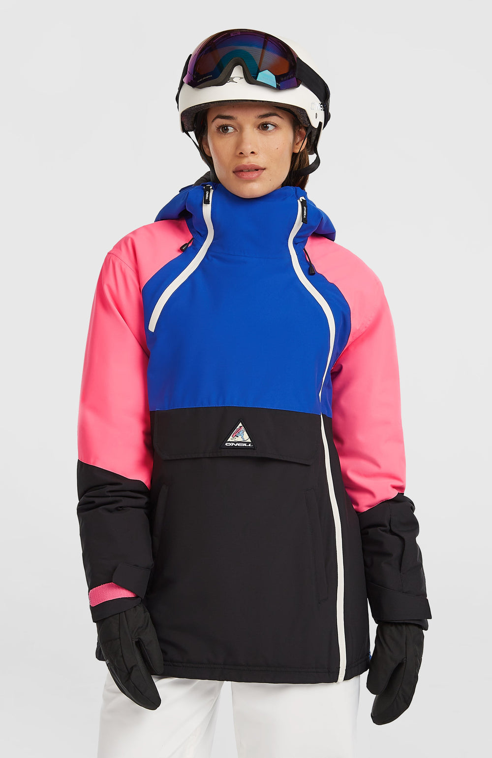 FWC'Play Asymmetric Snow Jacket Active Blue Colour Block