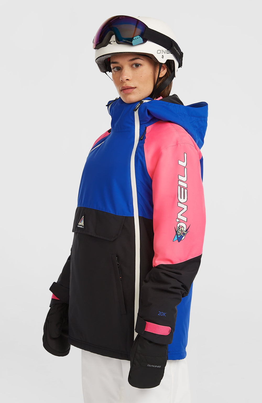 FWC'Play Asymmetric Snow Jacket Active Blue Colour Block