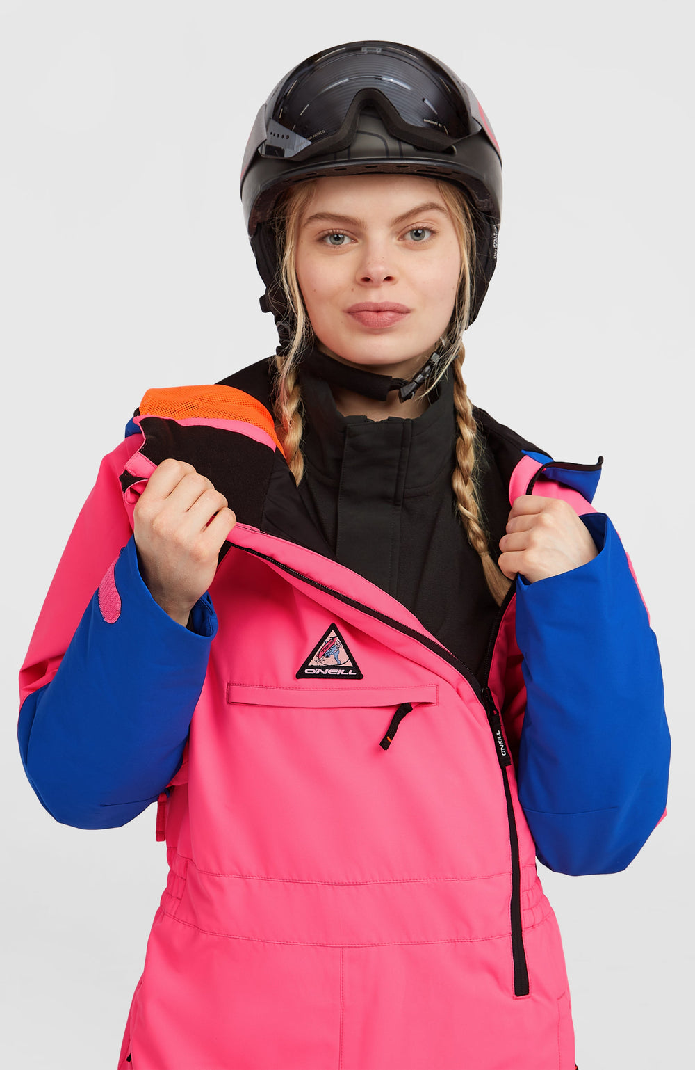 FWC'Play Snowsuit Skater Pink Colour Block