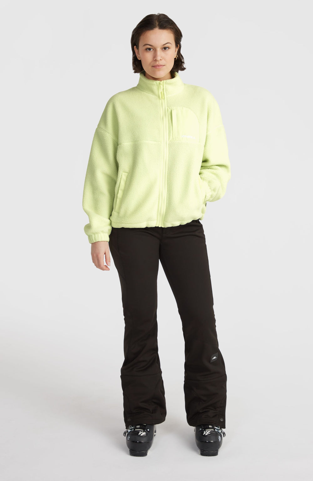Blessed Softshell Hybrid Skinny Snow Pants Black Out