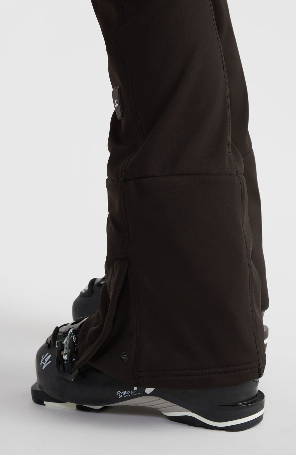 Blessed Softshell Hybrid Skinny Snow Pants Black Out