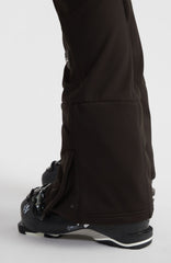 Blessed Softshell Hybrid Skinny Snow Pants Black Out