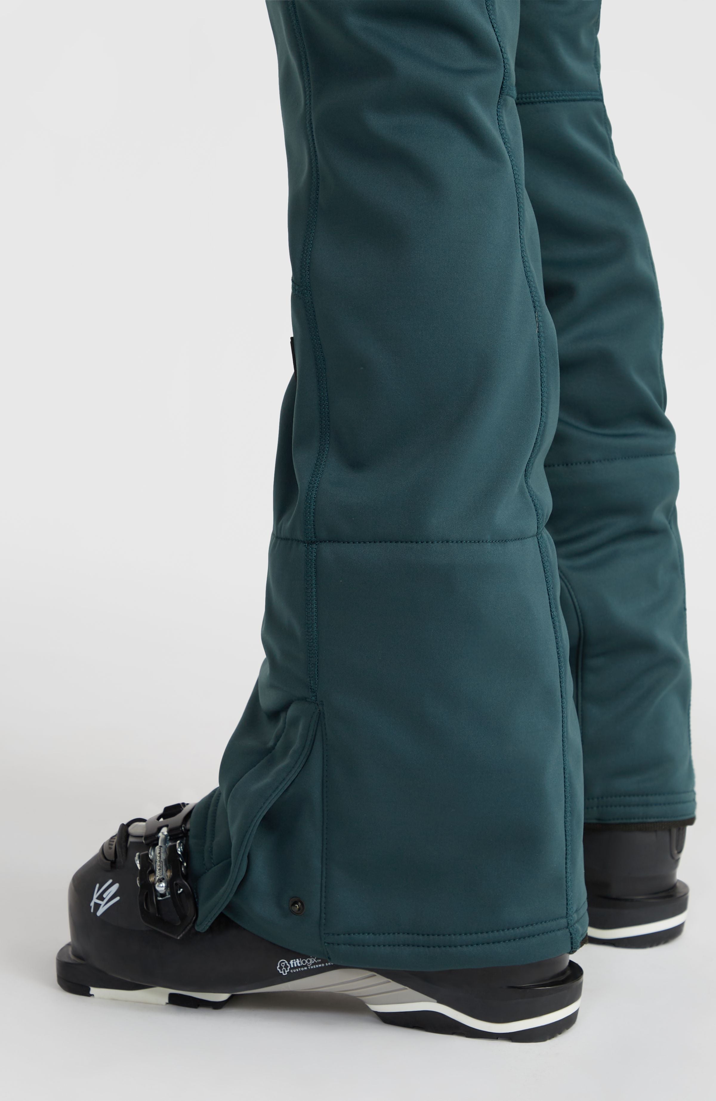Blessed Softshell Hybrid Skinny Snow Pants Alma Steel