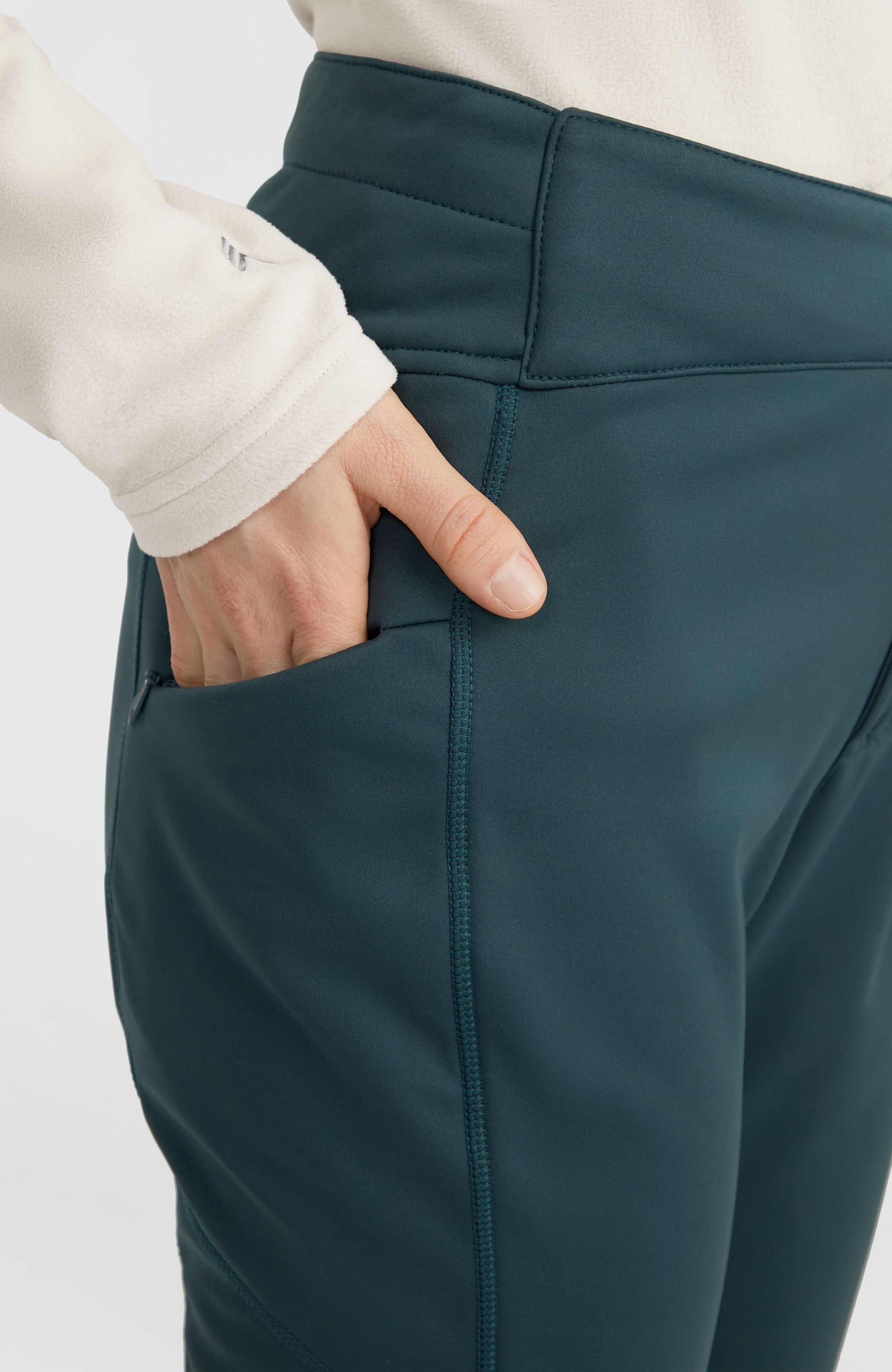 Blessed Softshell Hybrid Skinny Snow Pants Alma Steel