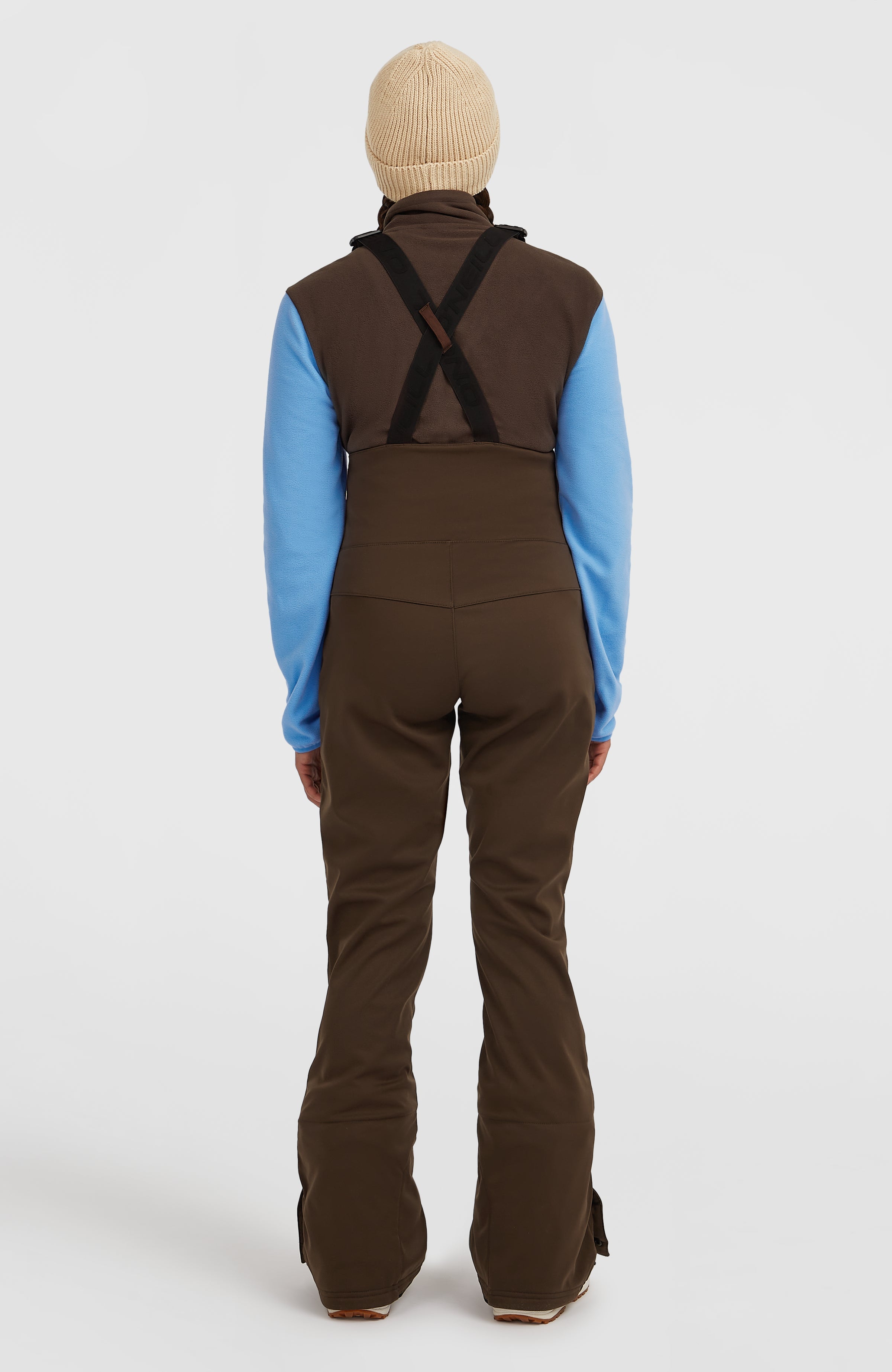 FWC'Cruz Softshell Suspender Snow Pants Coffee Bean