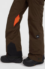FWC'Peak Bib Snow Pants Coffee Bean Colour Block